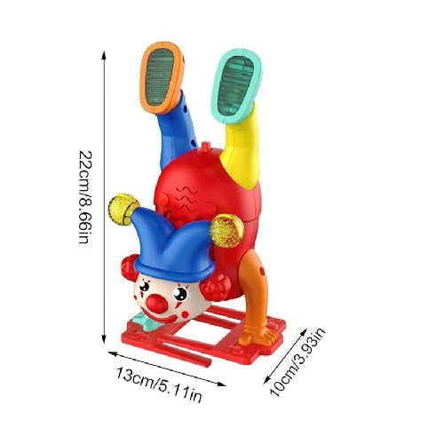 Electric Clown Toy – Interactive Animal Toy with Sound, LED Lights, and Music