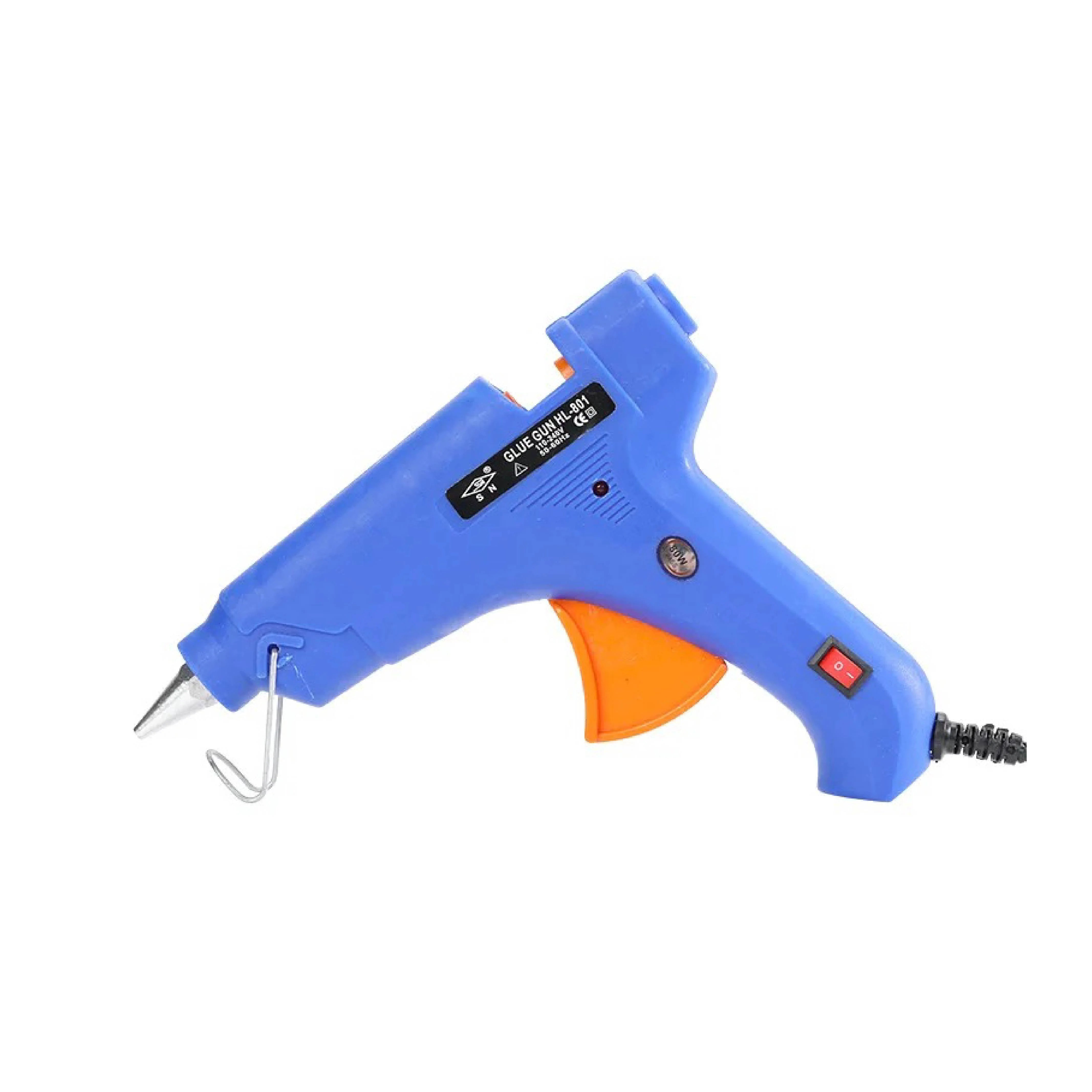 100W Hot Melt Glue Gun with Red On/Off Switch