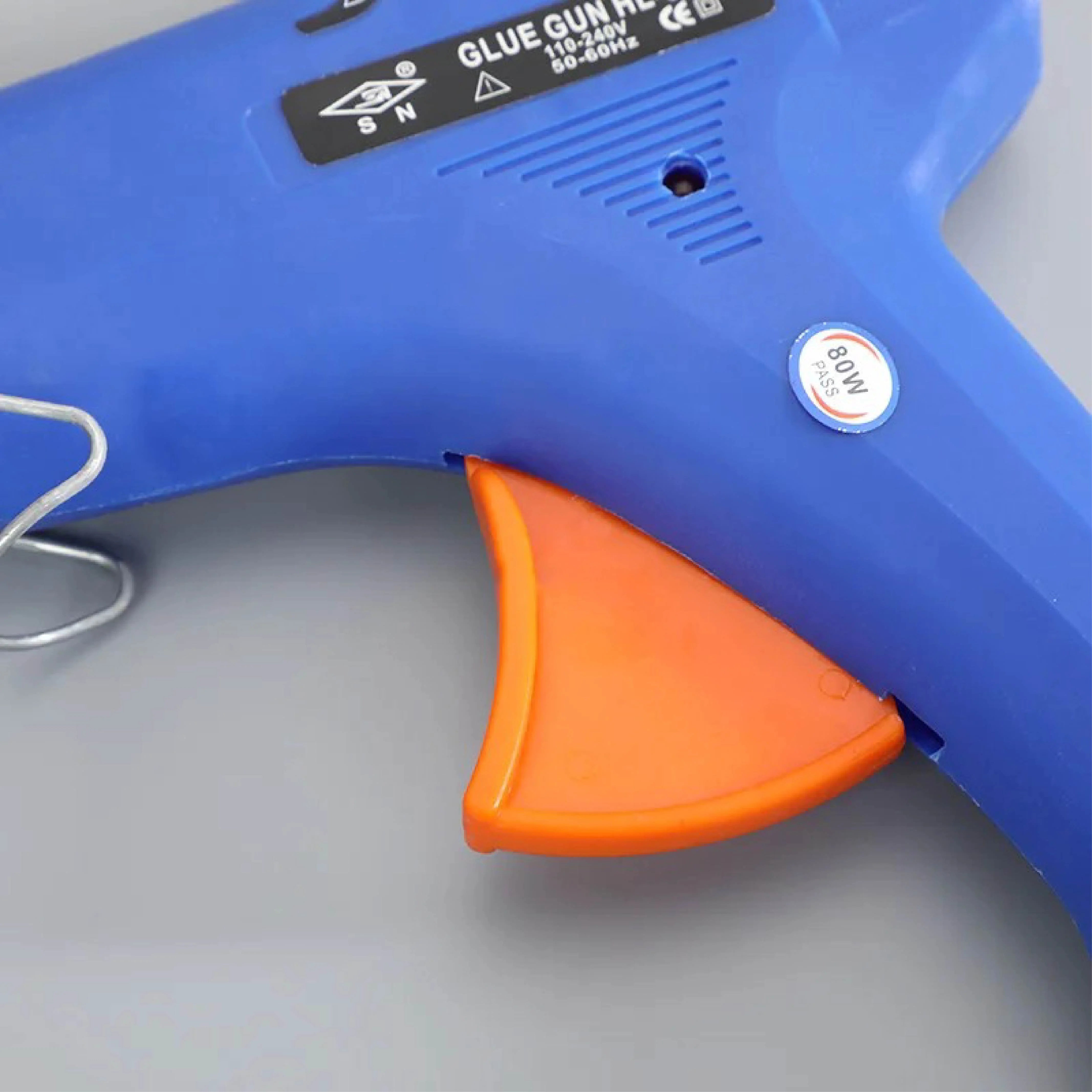 100W Hot Melt Glue Gun with Red On/Off Switch