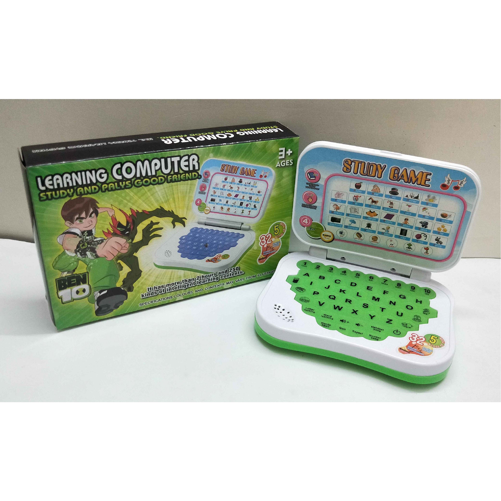 Ben 10 Kids Learning Laptop Computer