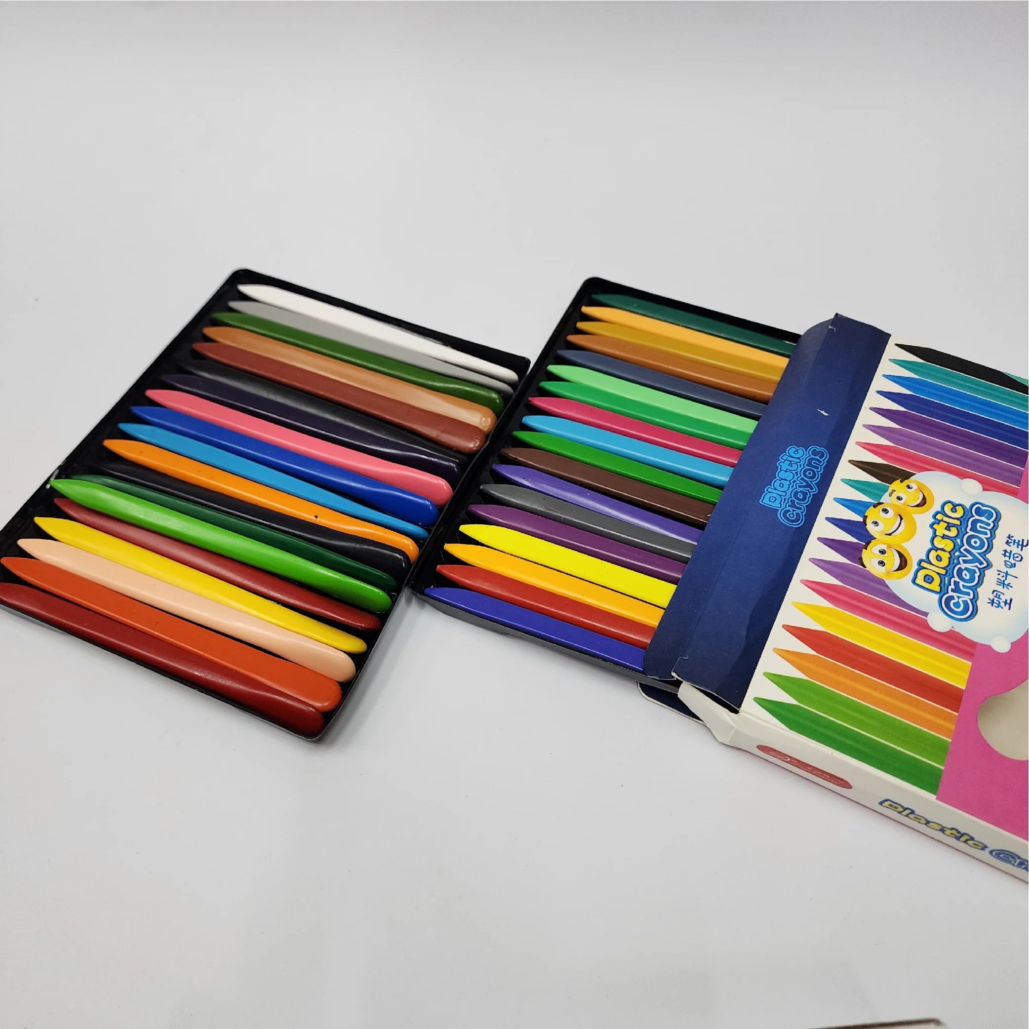 36-Color Plastic Crayon Set
