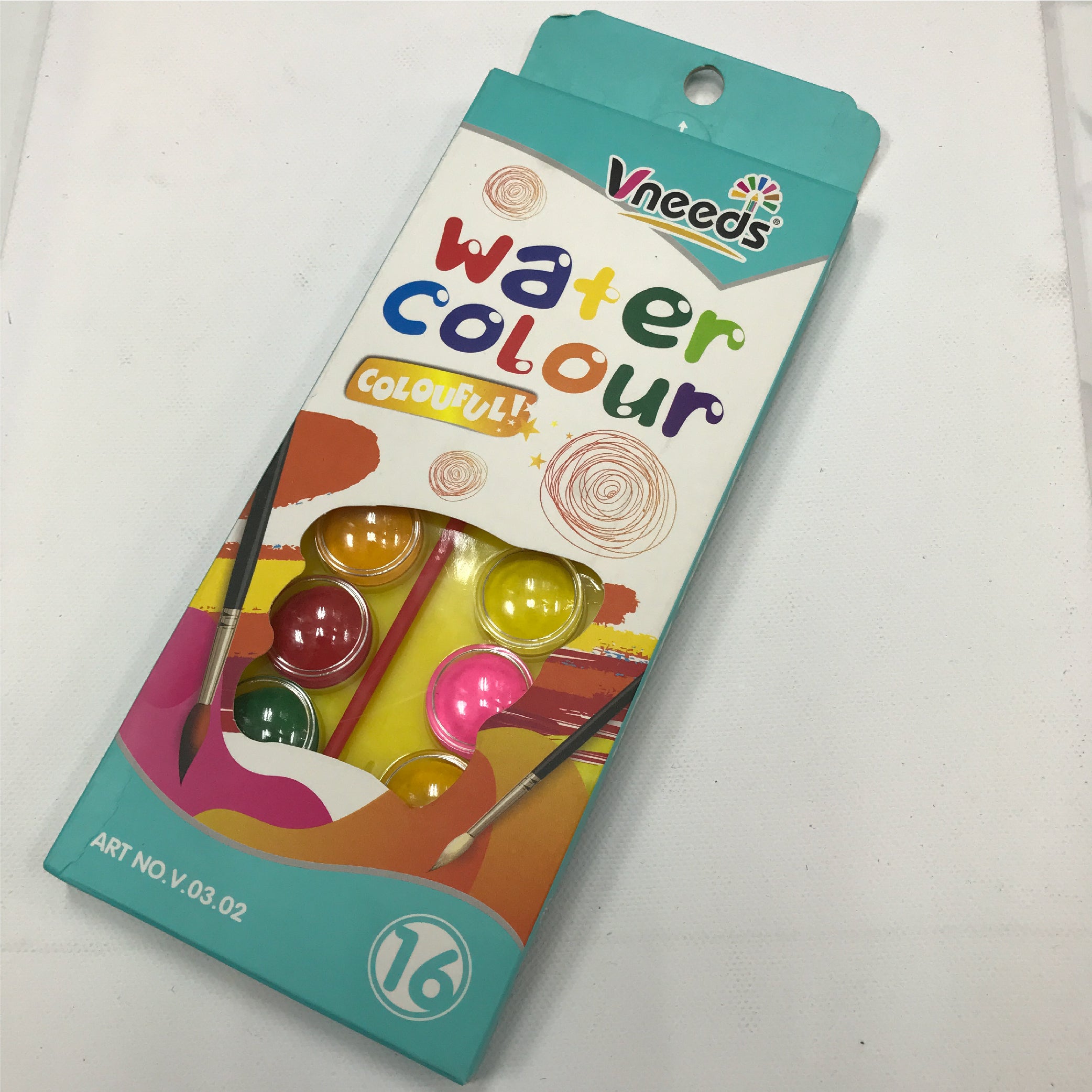 16-Piece Watercolor Set