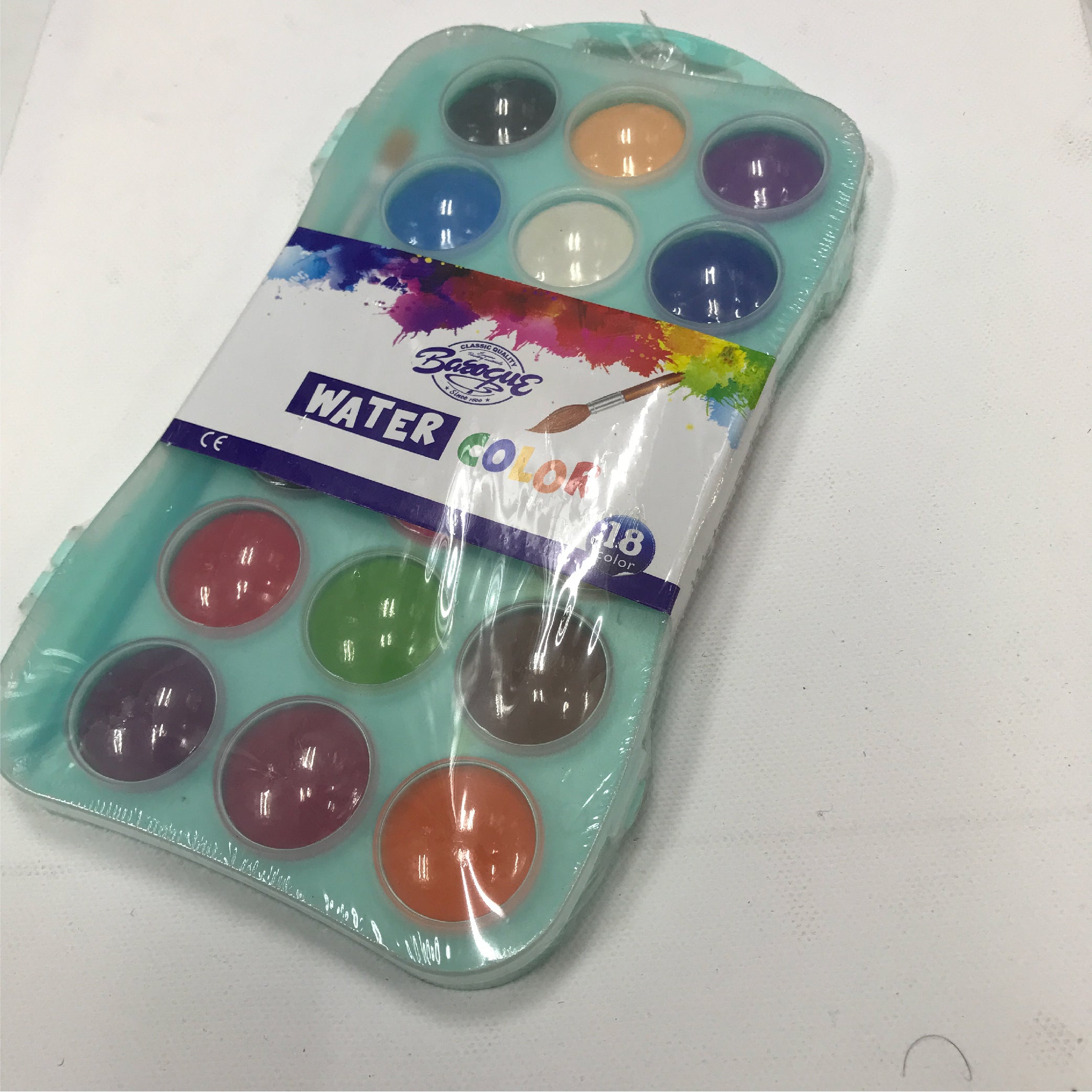 18-Piece Watercolor Set