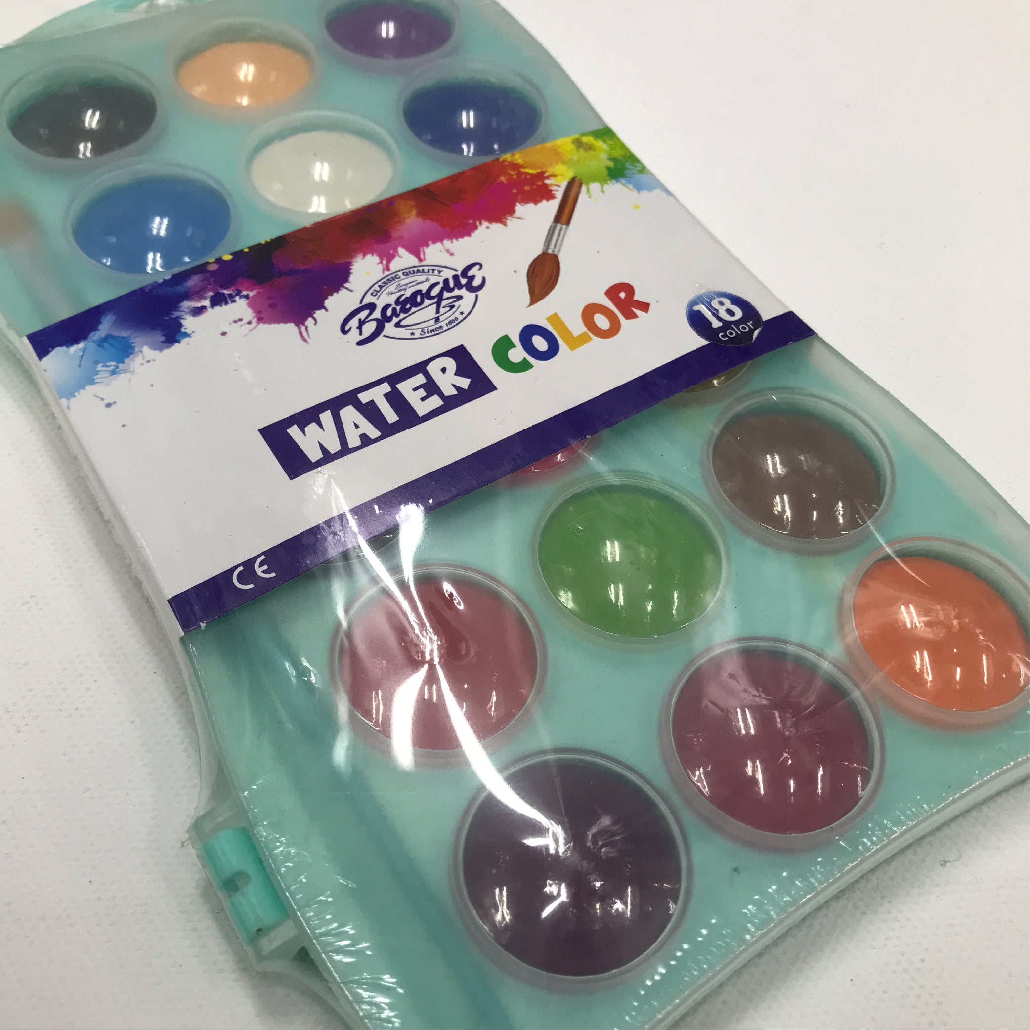 18-Piece Watercolor Set