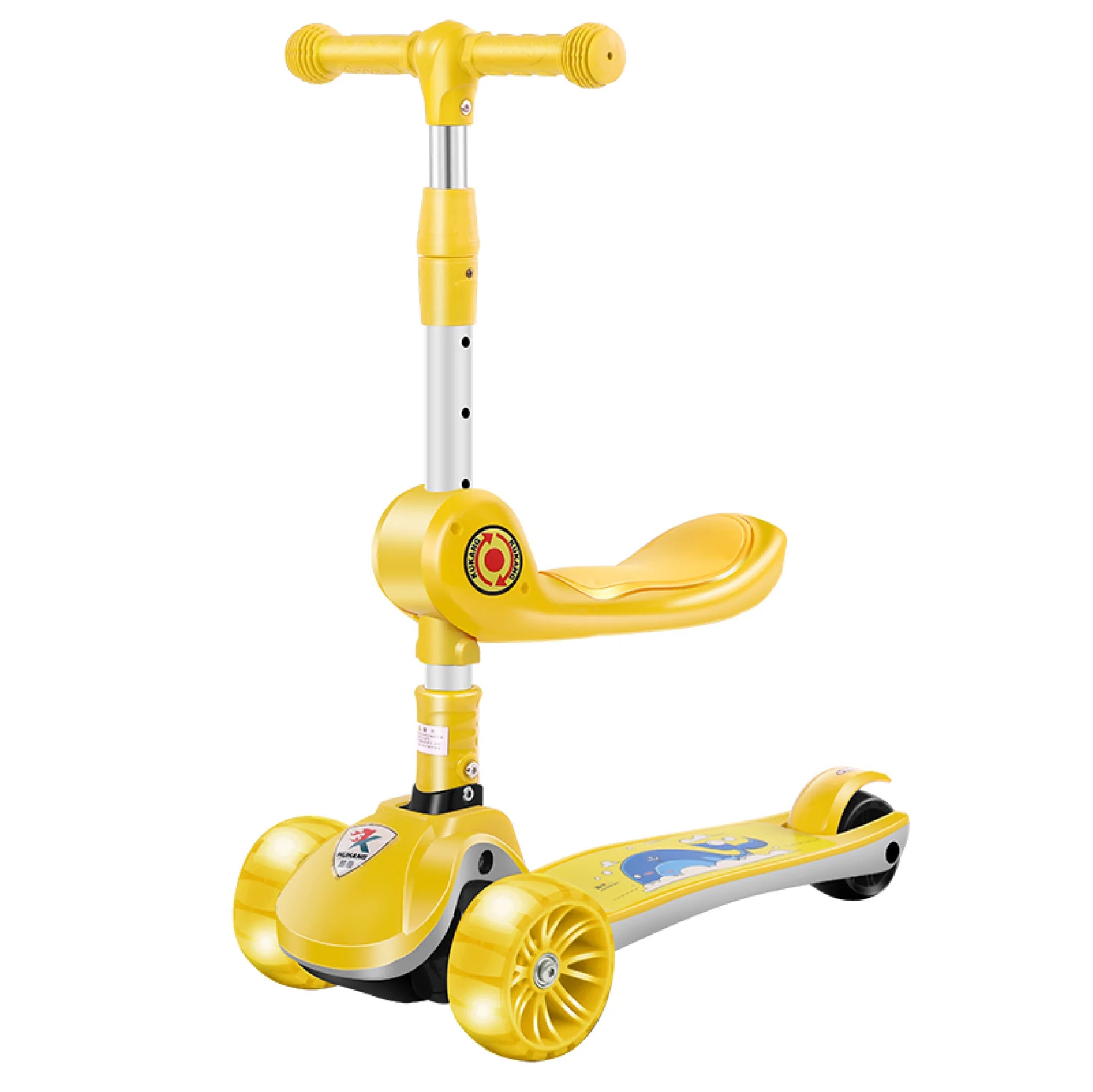 2-in-1 Special Scooty - Fun & Versatile Ride for Kids!