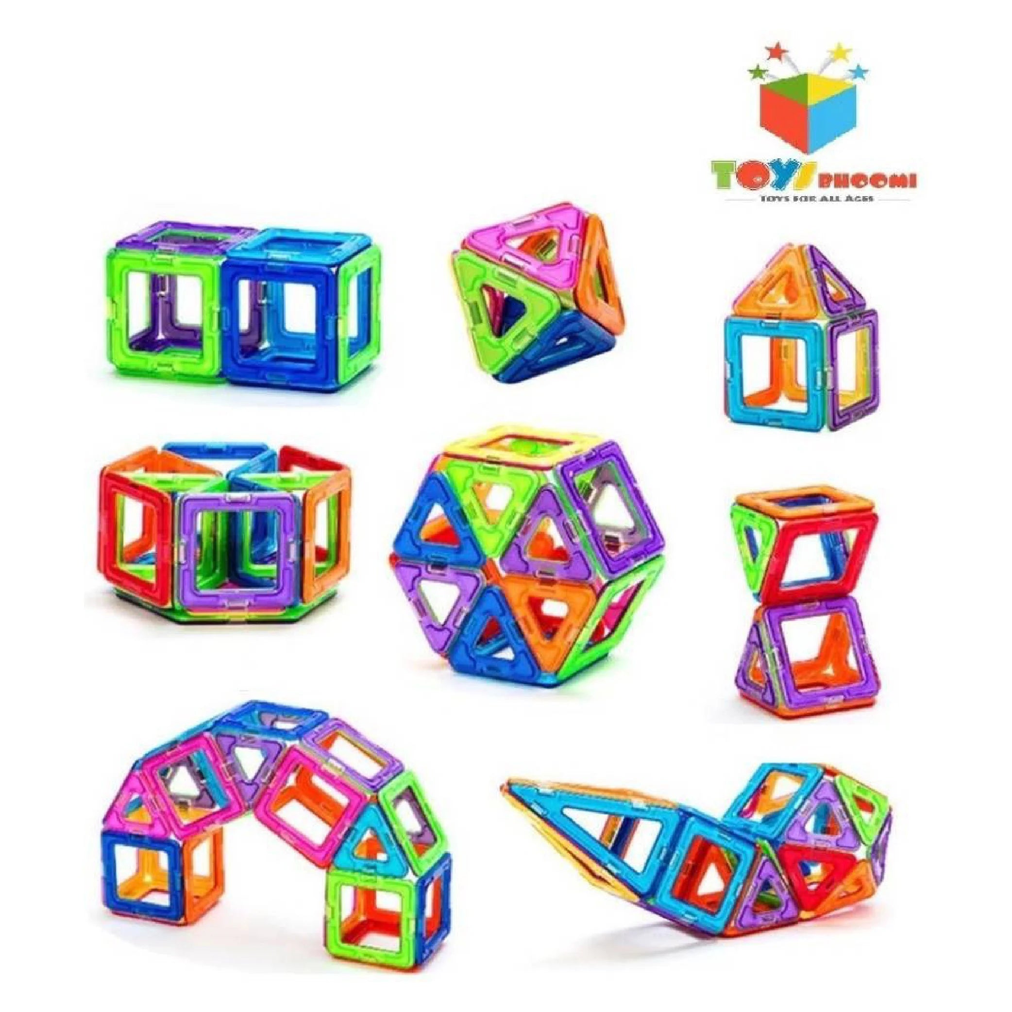 Mini Magical Magnet Set – 20 Colorful Pieces for Creative Play!