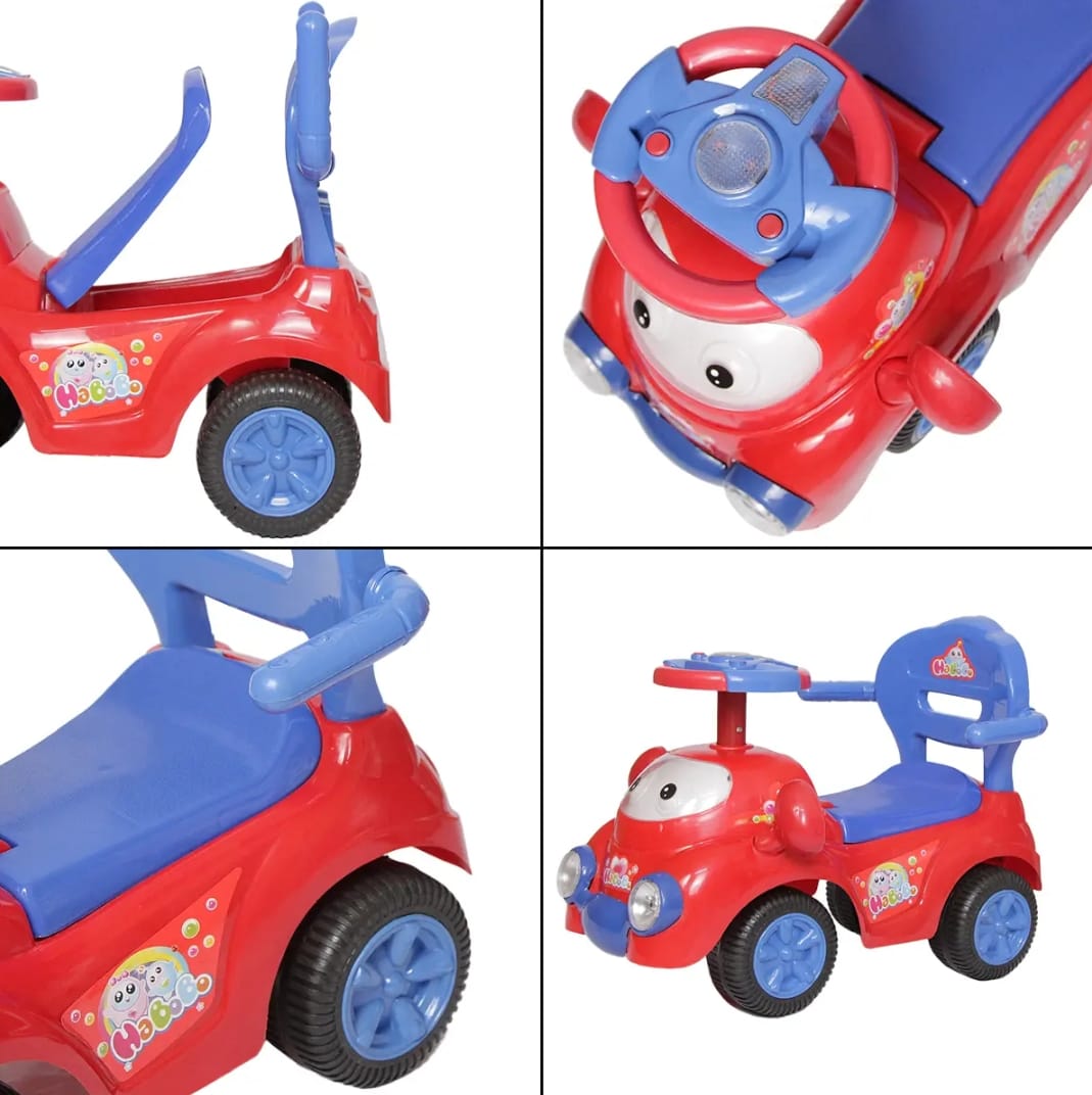 Habobo Racer Push Car - Ride-On Walking Car with Music for Toddlers