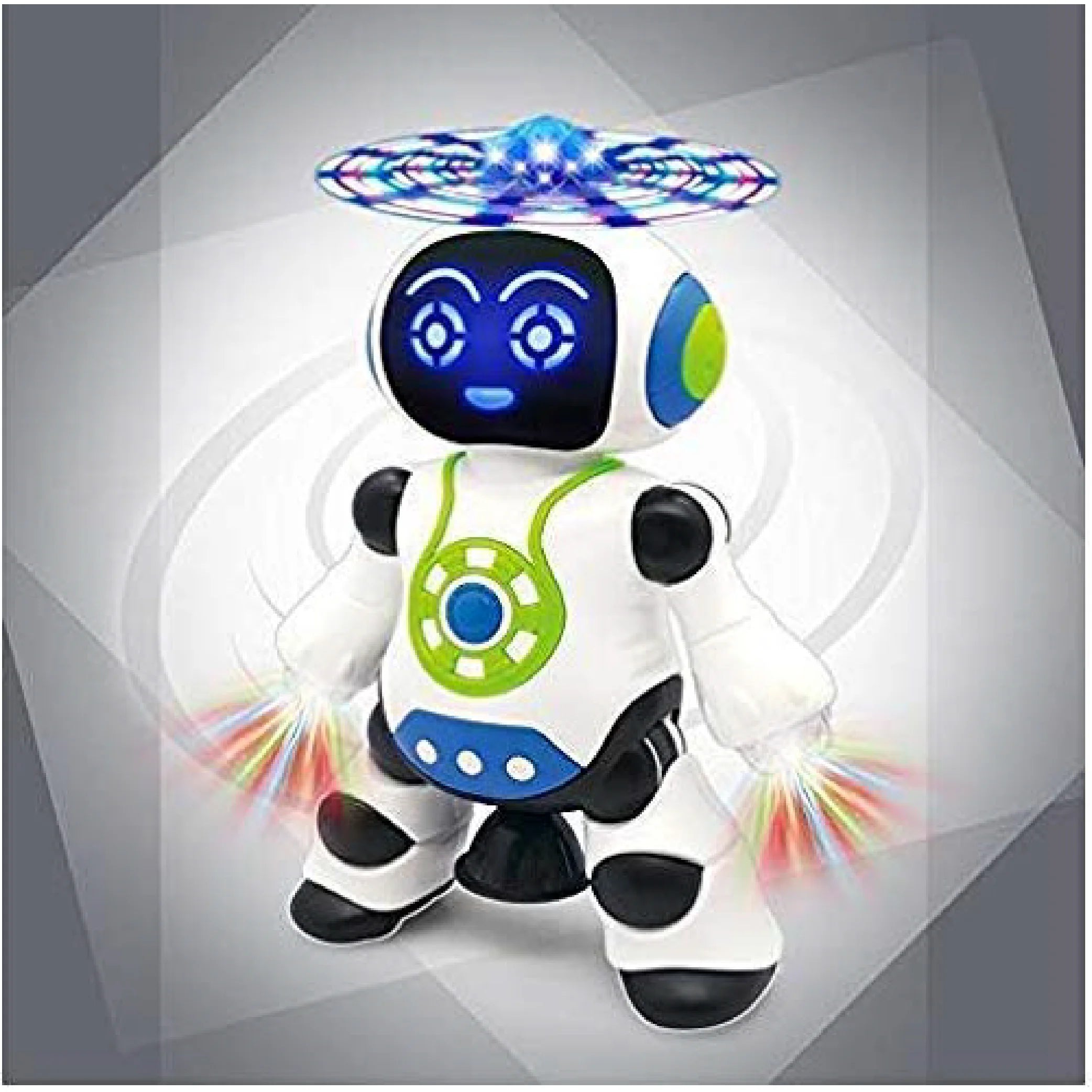 360-Degree Dancing Robot with Bump and Go Function