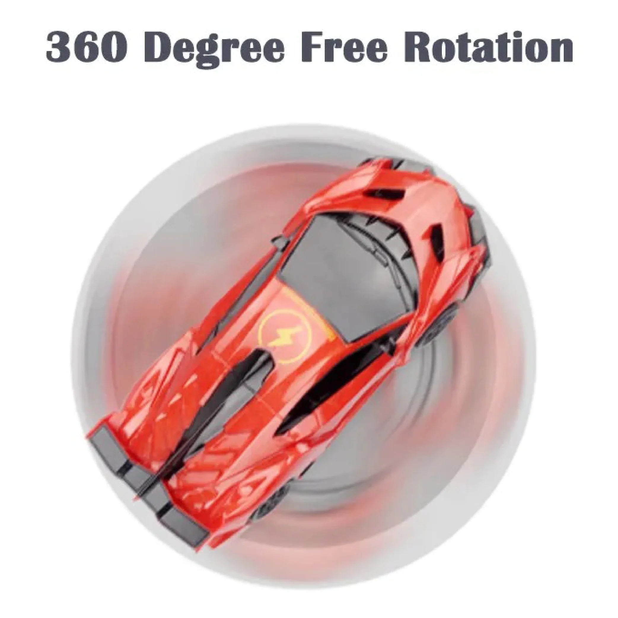 360-Degree Rotation Racing Car Model Toy – Pull Back Fun for Kids!