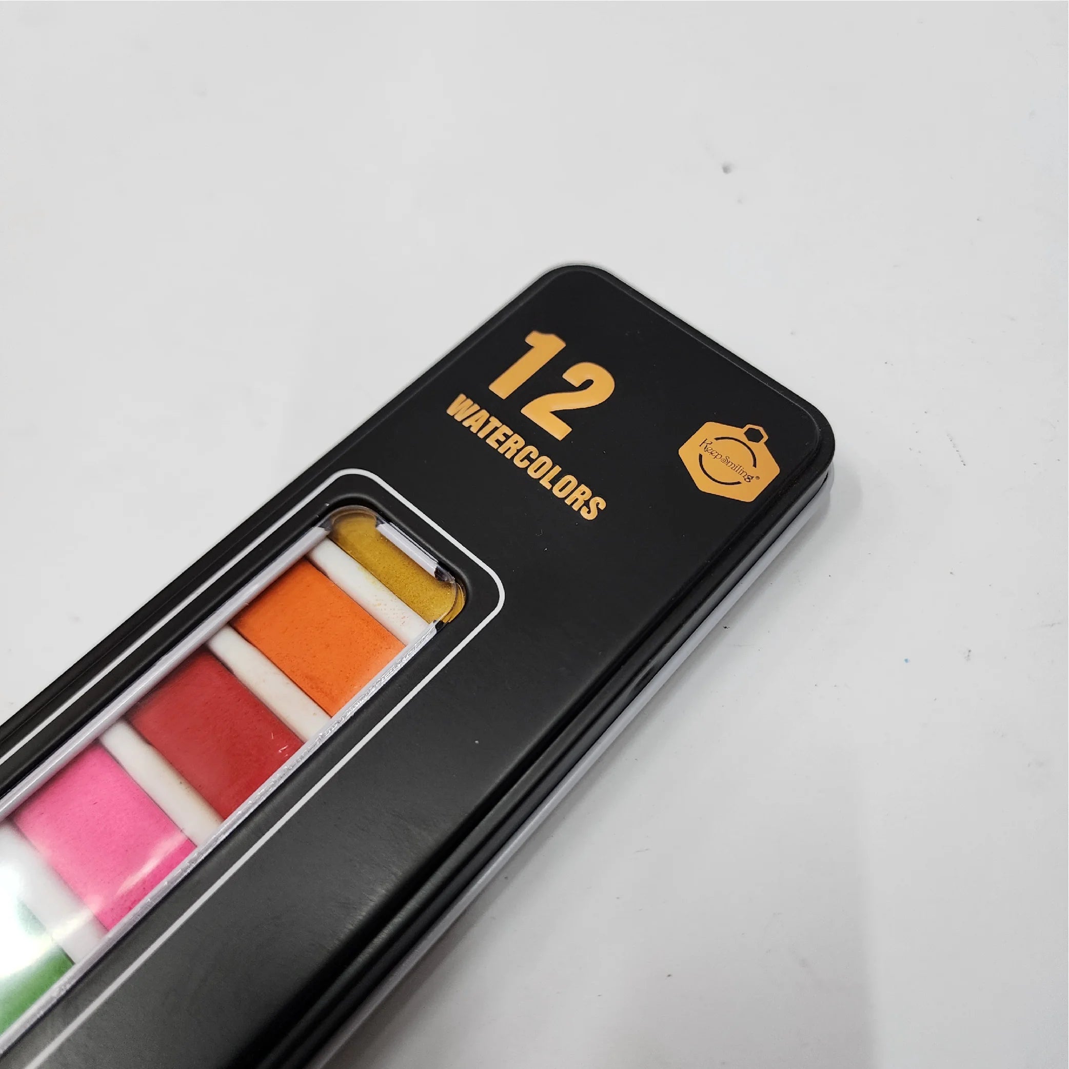 36 Water Colours with Artist Brush in Tin Box