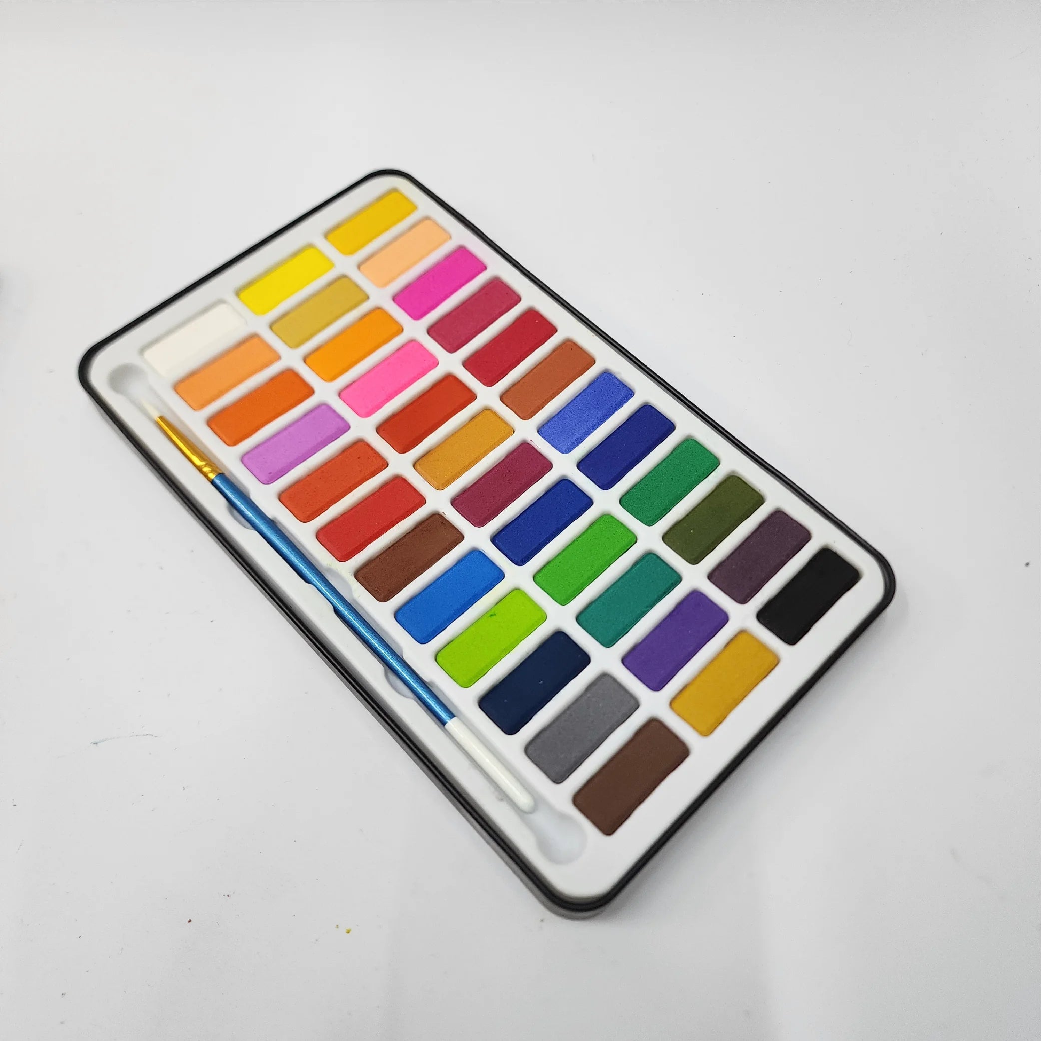 36 Water Colours with Artist Brush in Tin Box