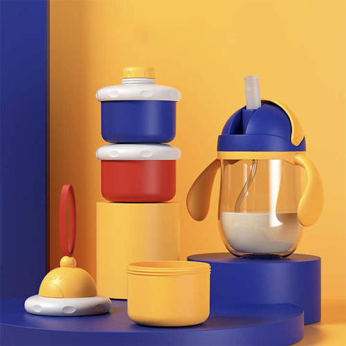 Mini 3-in-1 Baby Formula and Snack Dispenser