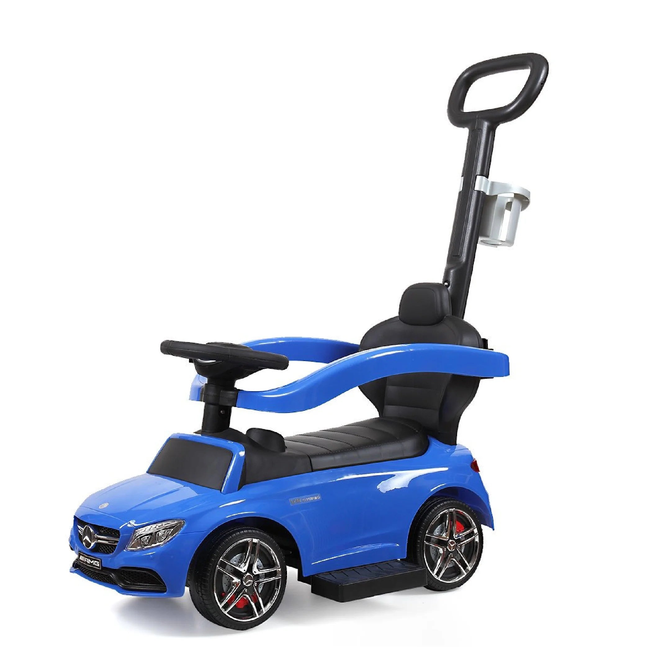 3 in 1 Mercedes Benz Licensed Ride-On Push Car for Toddlers