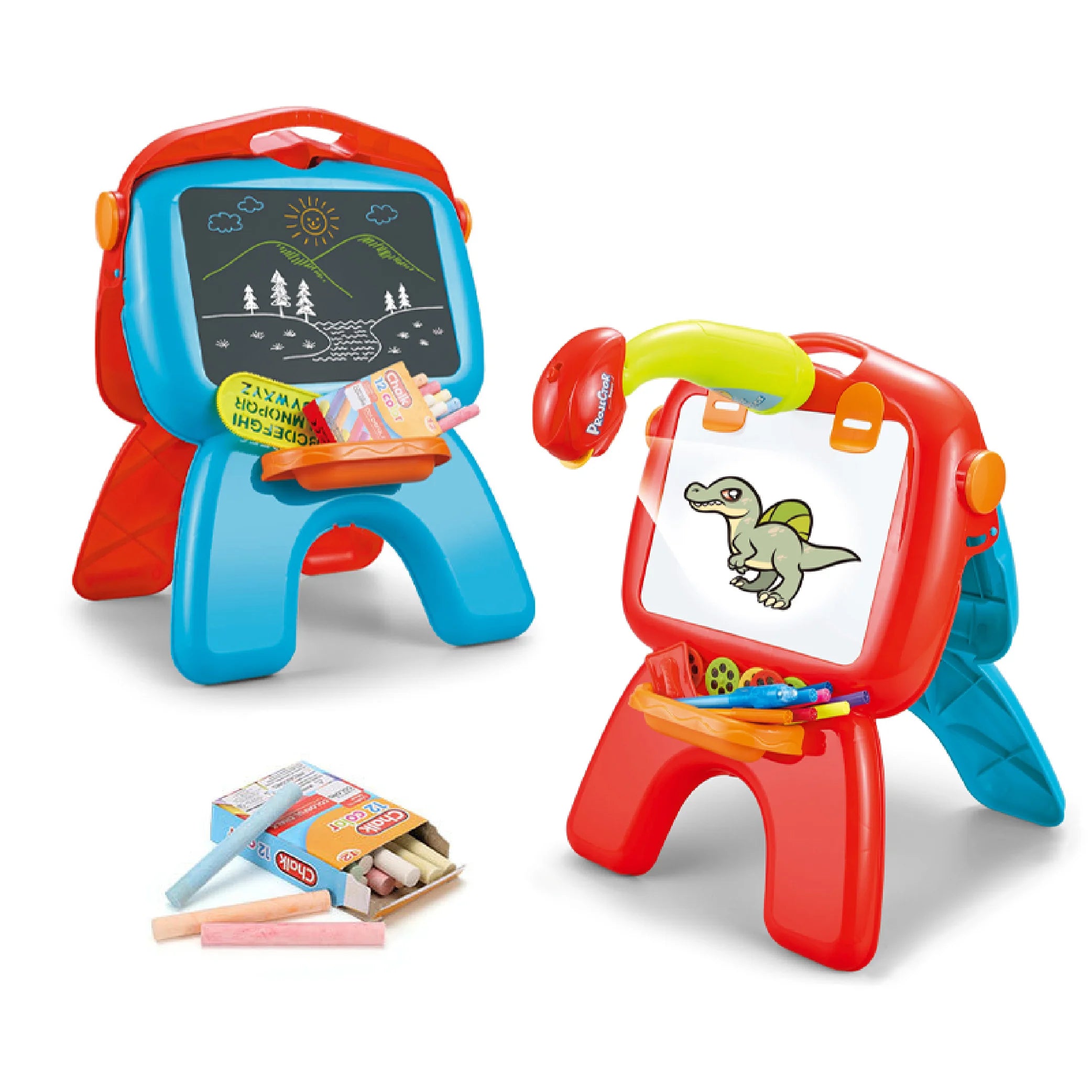 Luminous Projector Painting Toy – Creative Learning Easel for Kids!