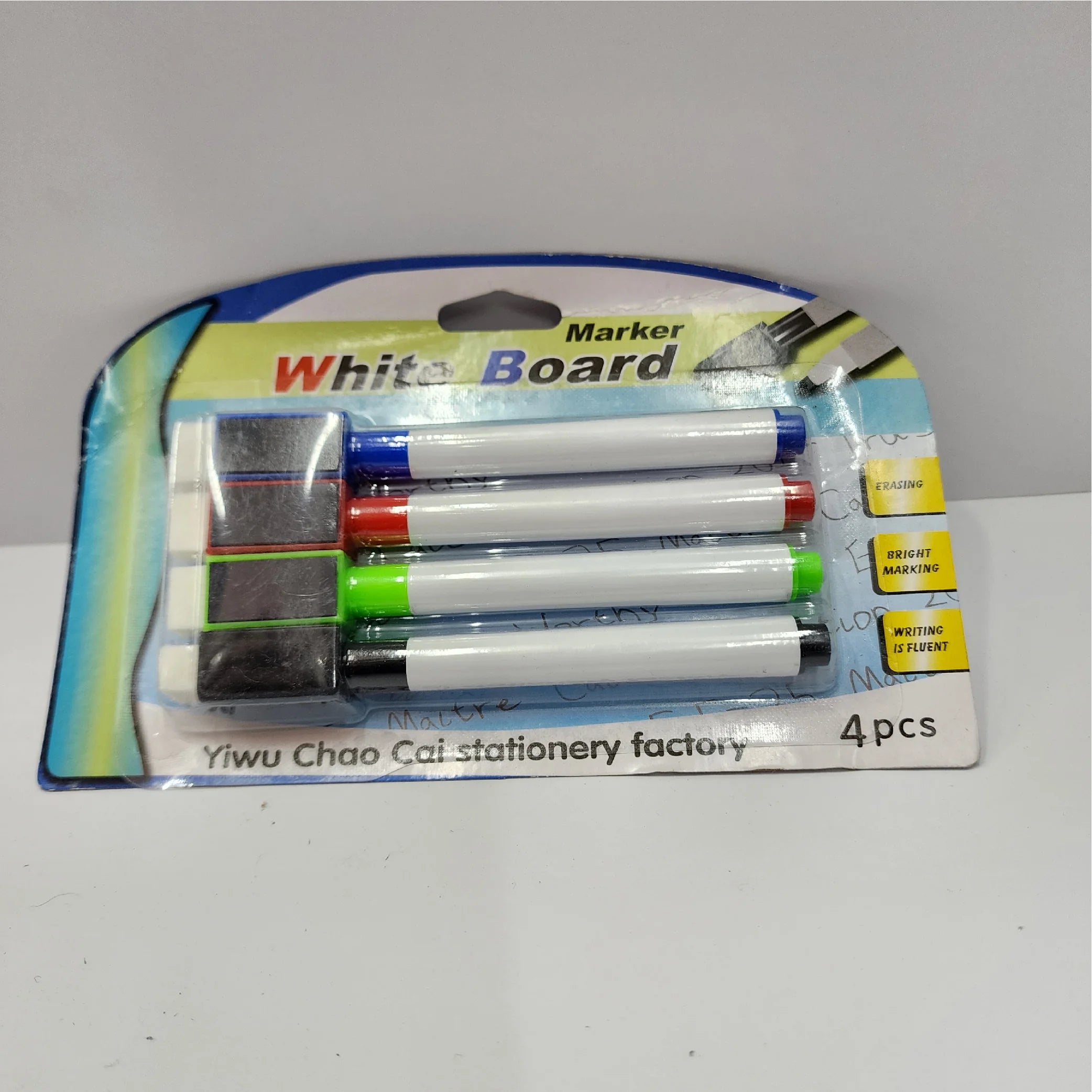 4 Pcs Markers Magnetic Whiteboard Pen Set – Convenient & Reliable!