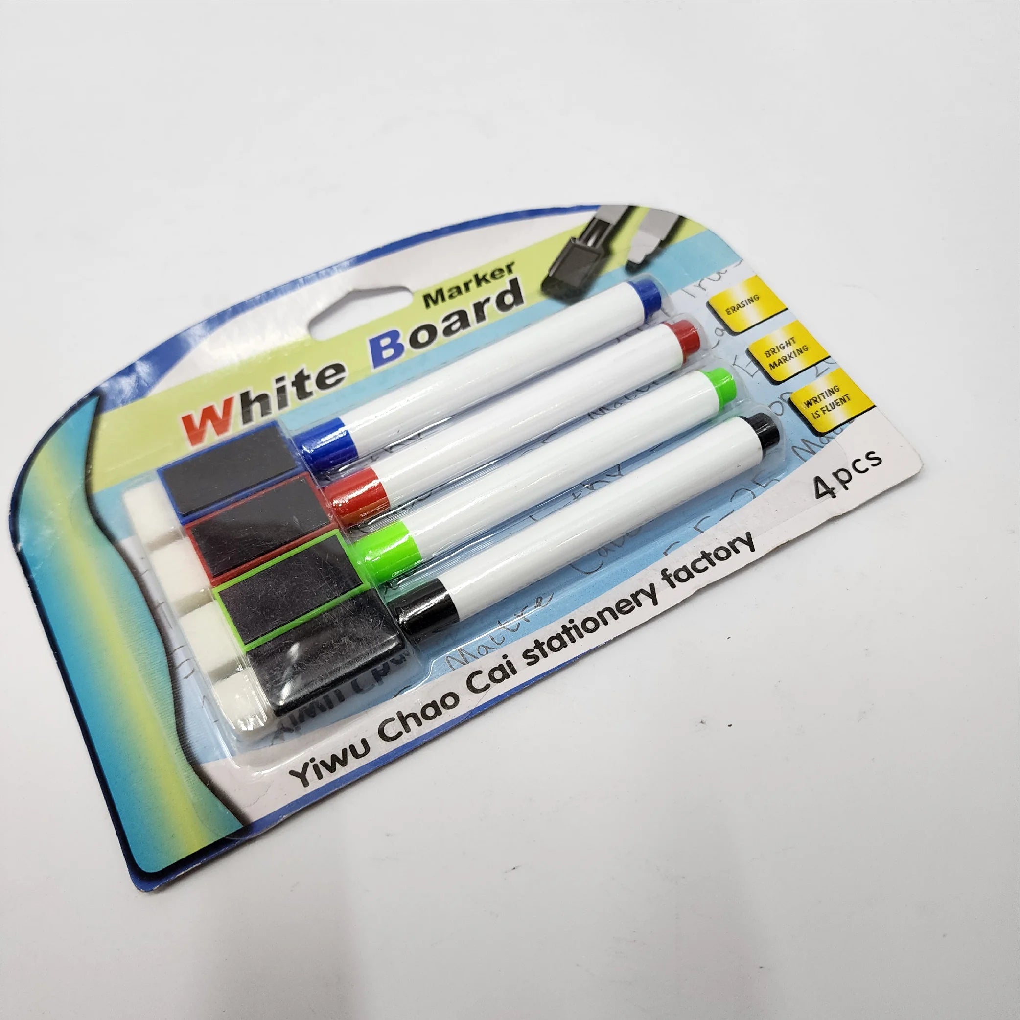 4 Pcs Markers Magnetic Whiteboard Pen Set – Convenient & Reliable!