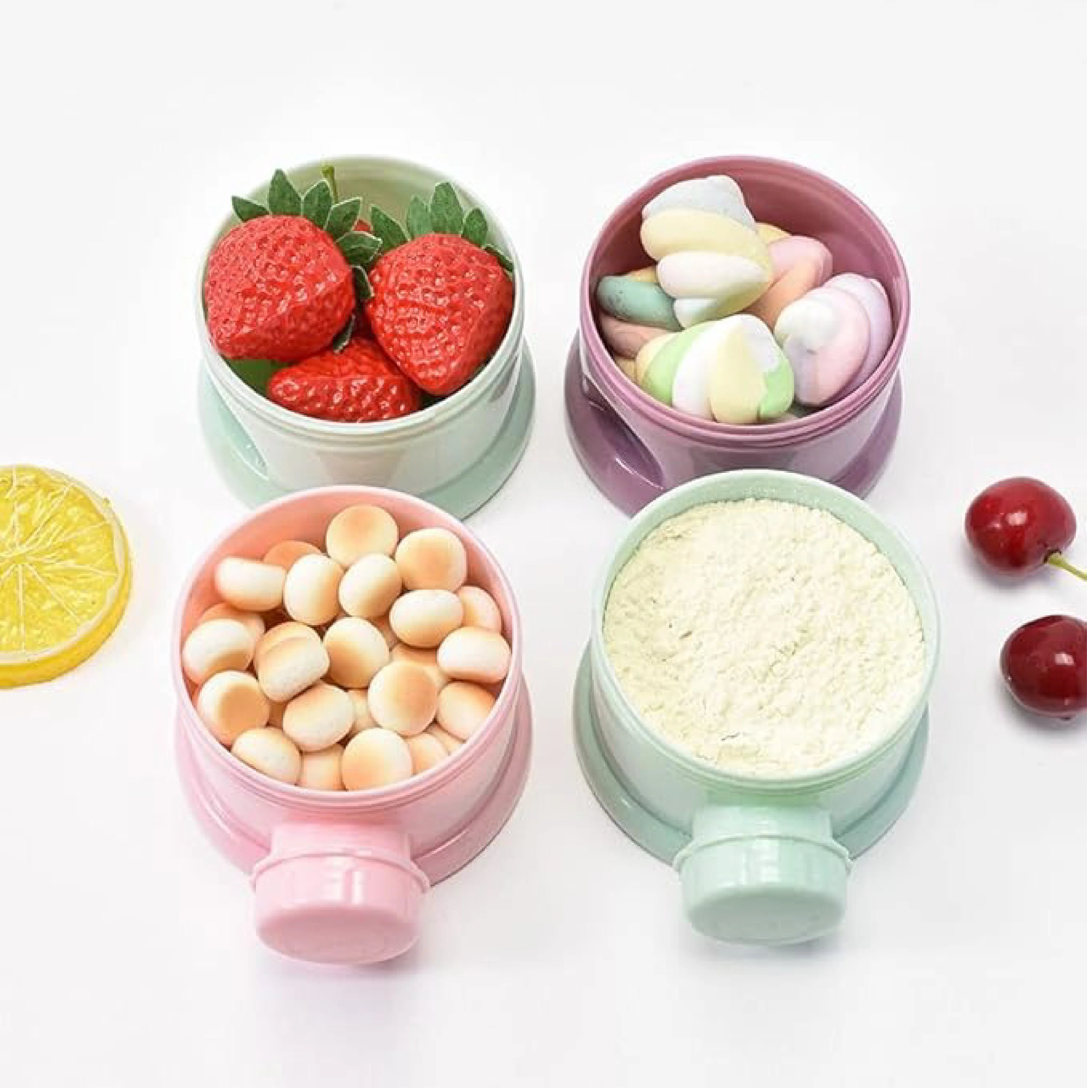 4 Layer Detachable Milk Powder Storage Box