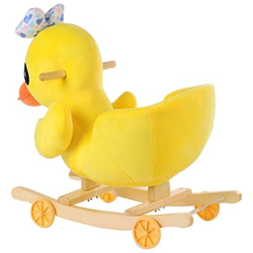 Duck Baby Rocking Chair & Ride-On – 2-in-1 Plush Toy