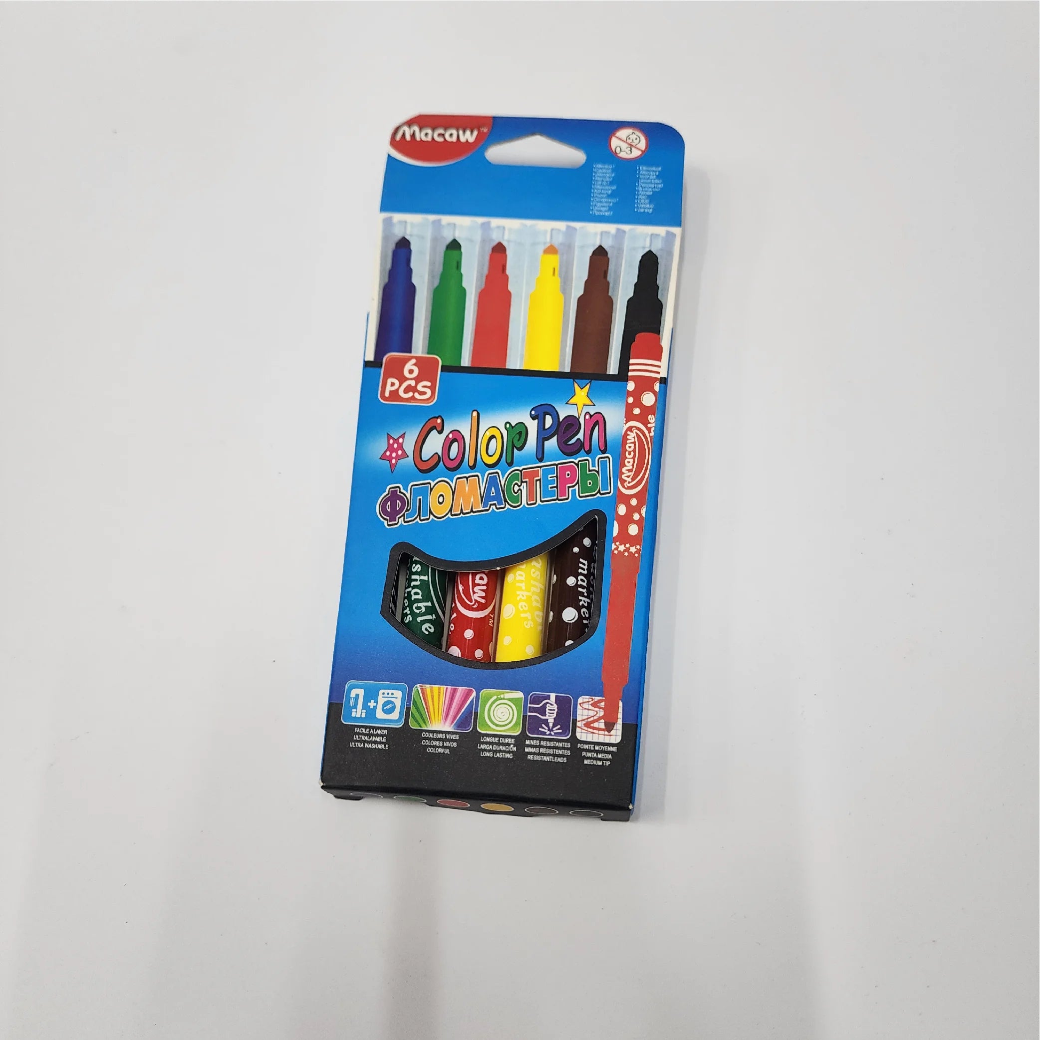6-Color Pen Set