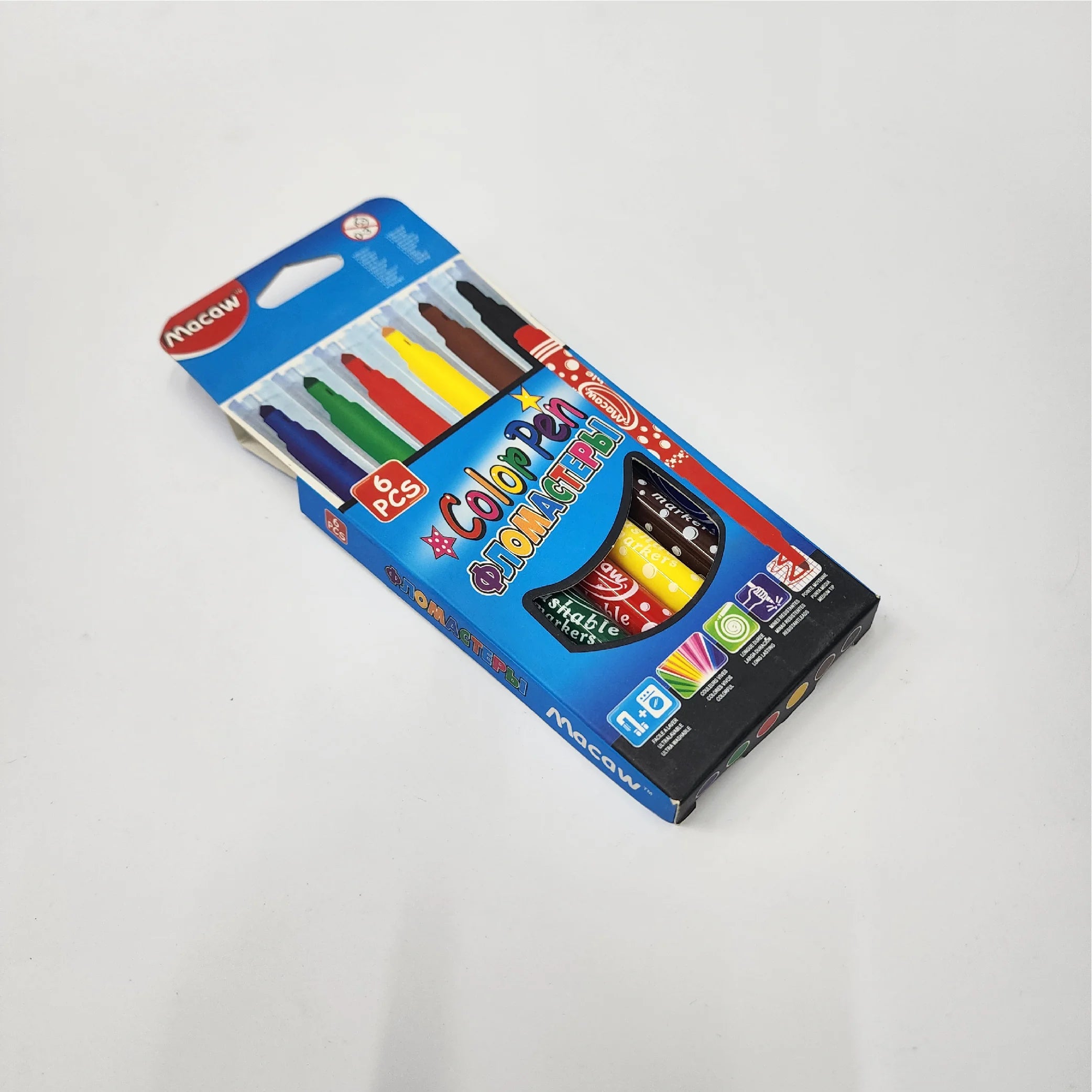 6-Color Pen Set