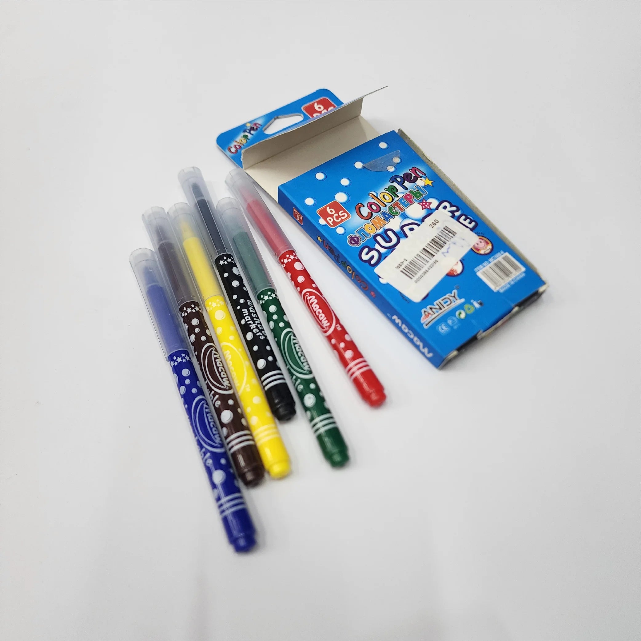 6-Color Pen Set