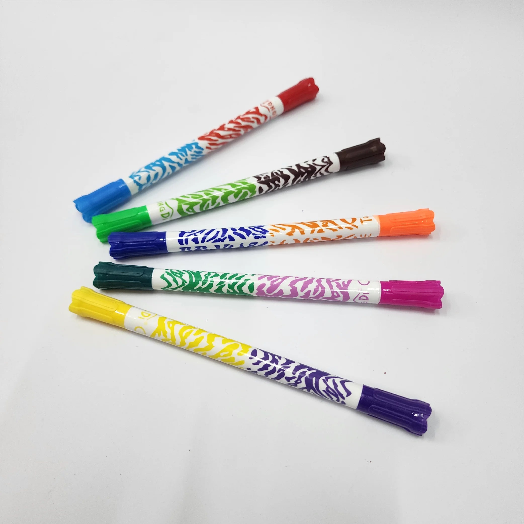 6-Piece Color Pen Set with 12 Colors