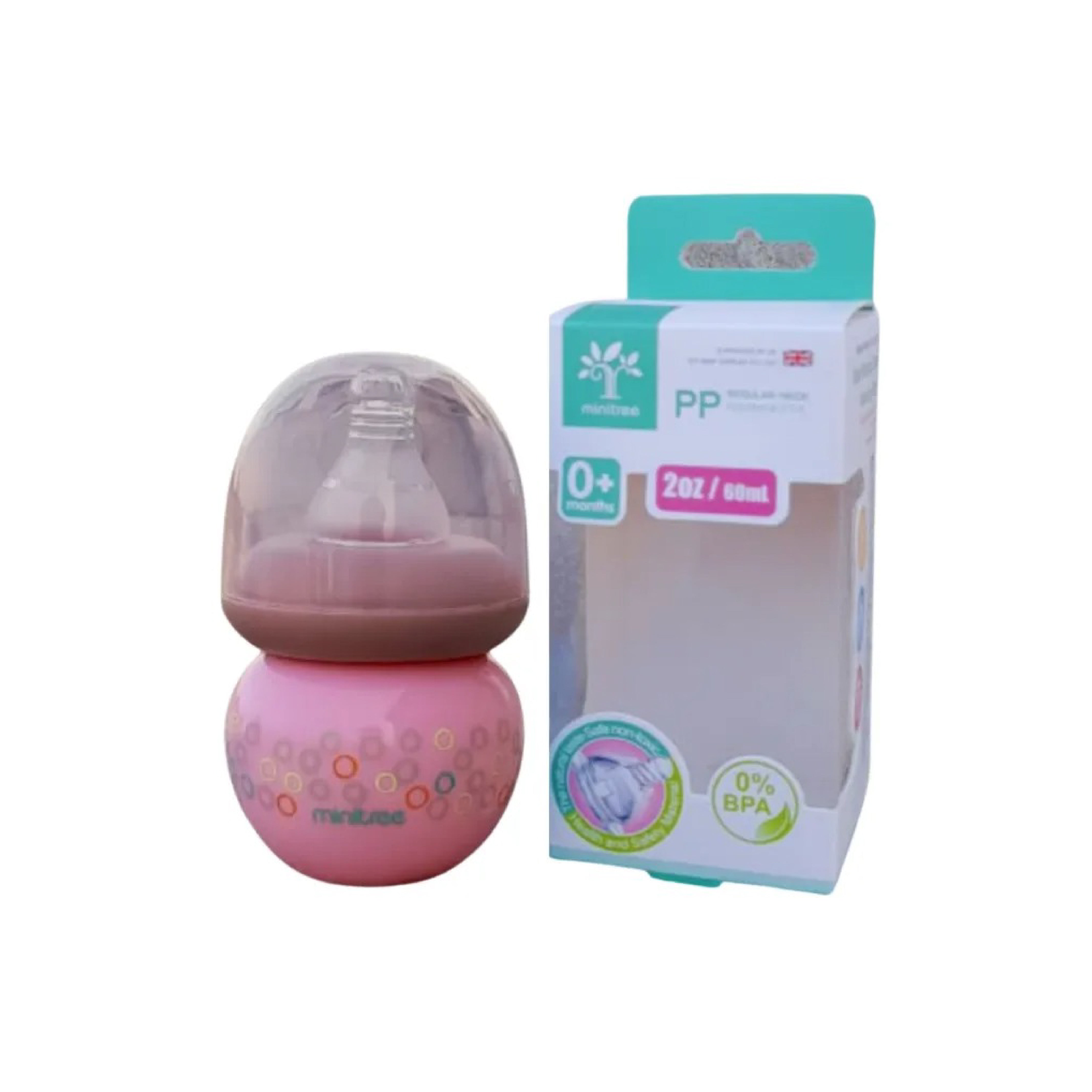 Anti-Colic Silicon Baby Feeding Bottle - Wide Neck, Mother Simulation, No Fan