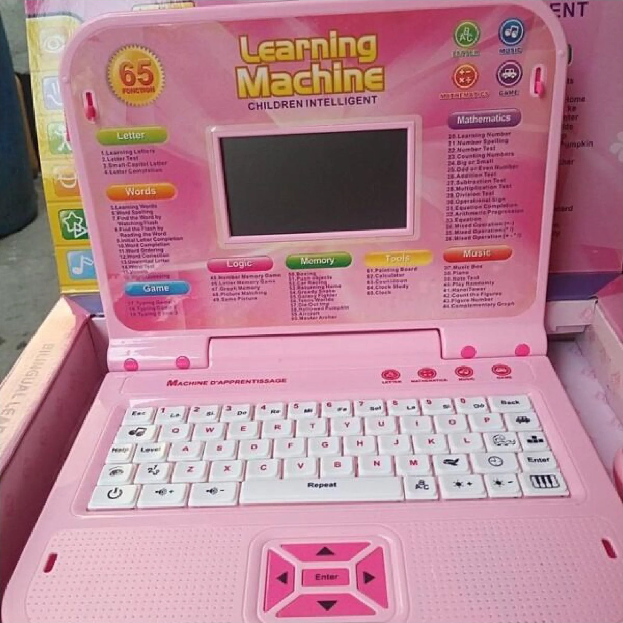 Educational Laptop - 65 Activities Learning Machine