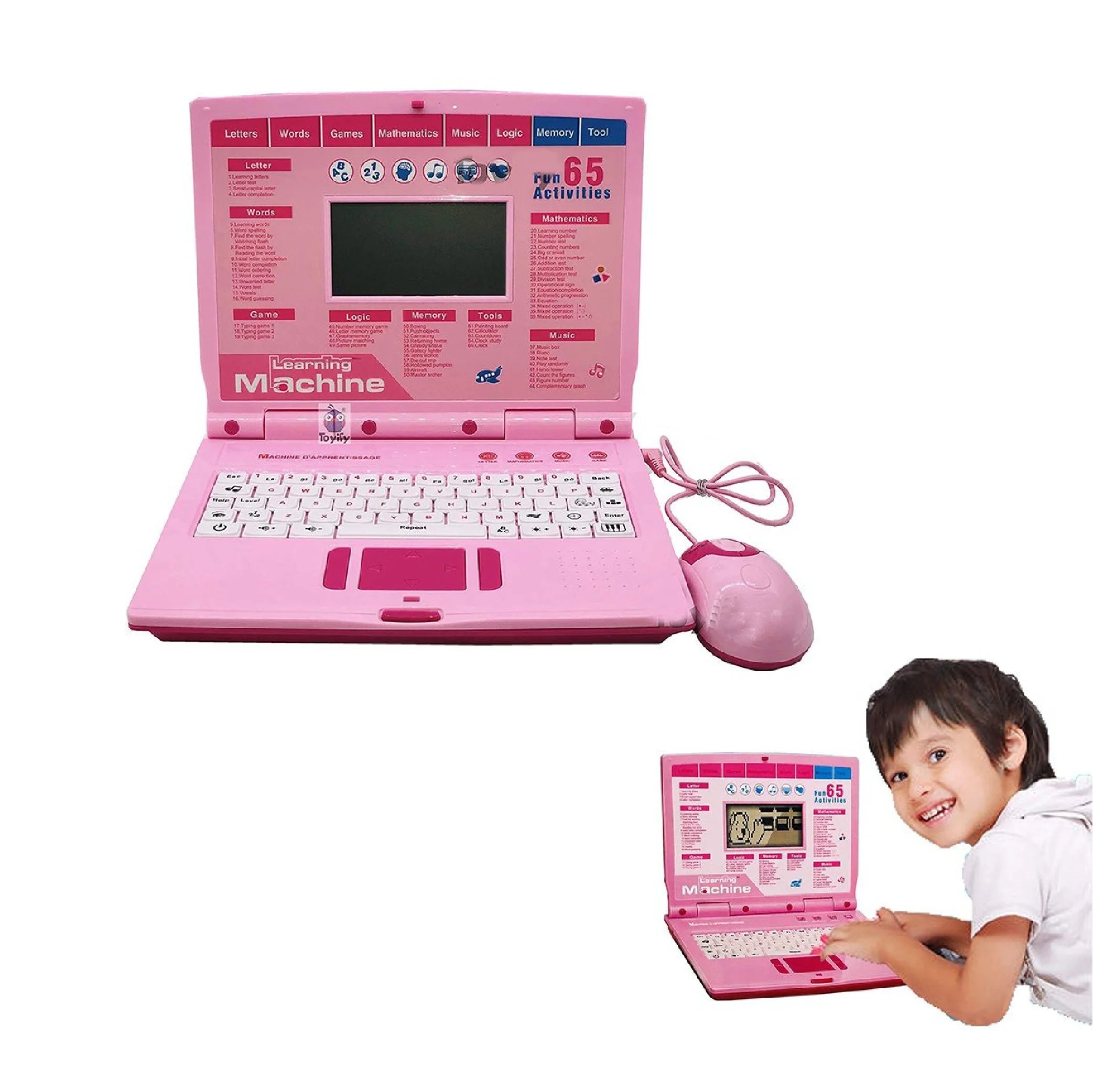 Educational Laptop - 65 Activities Learning Machine