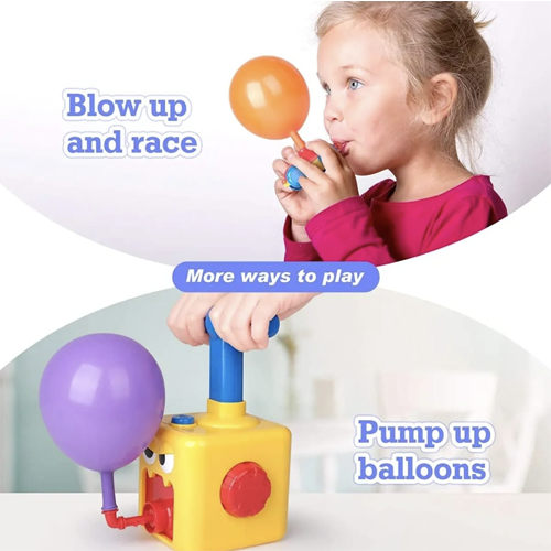 AERODYNAMIC Balloon-Powered Car - Fun and Educational Toy