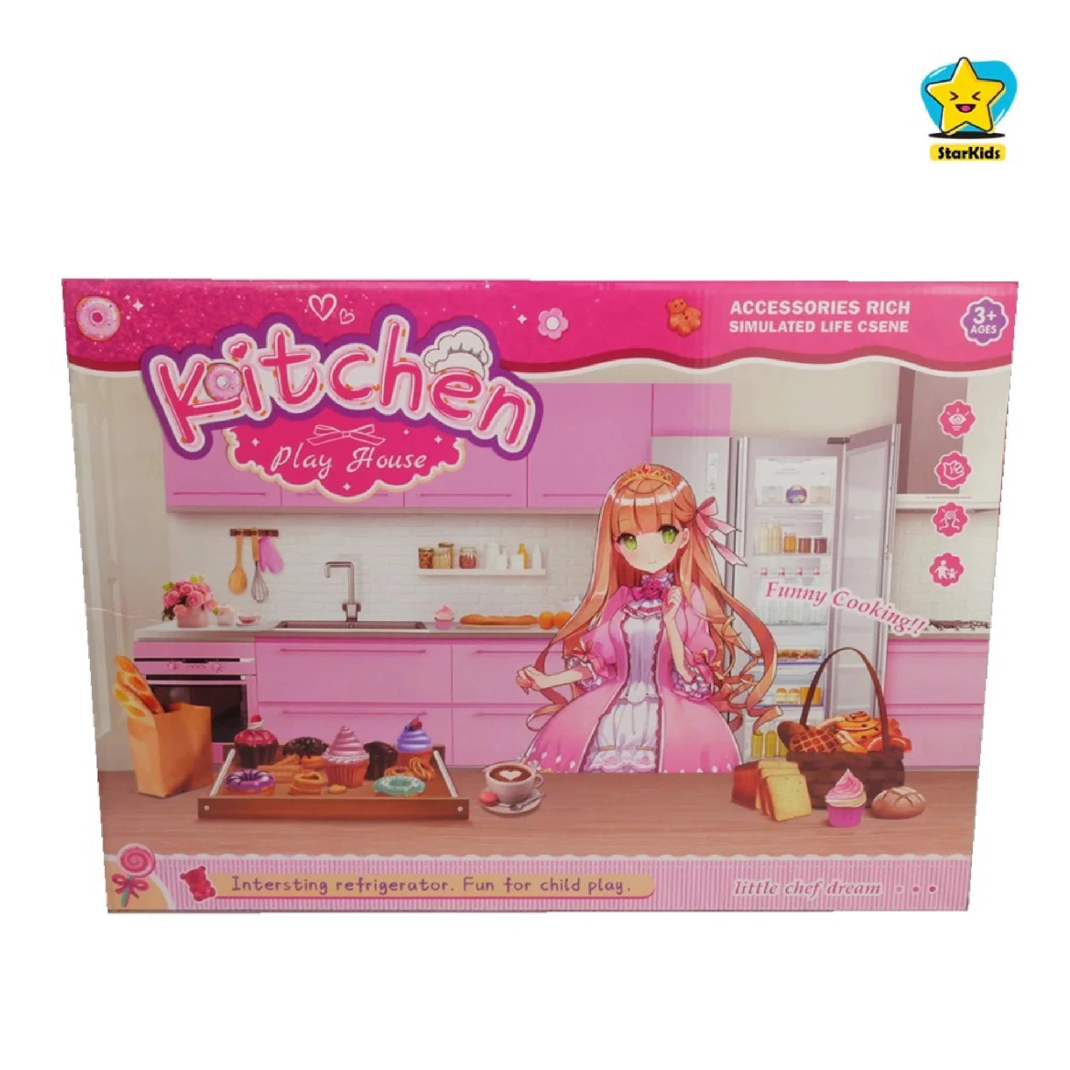 Adorable Doll with Kitchen Play Set - A World of Culinary Fun