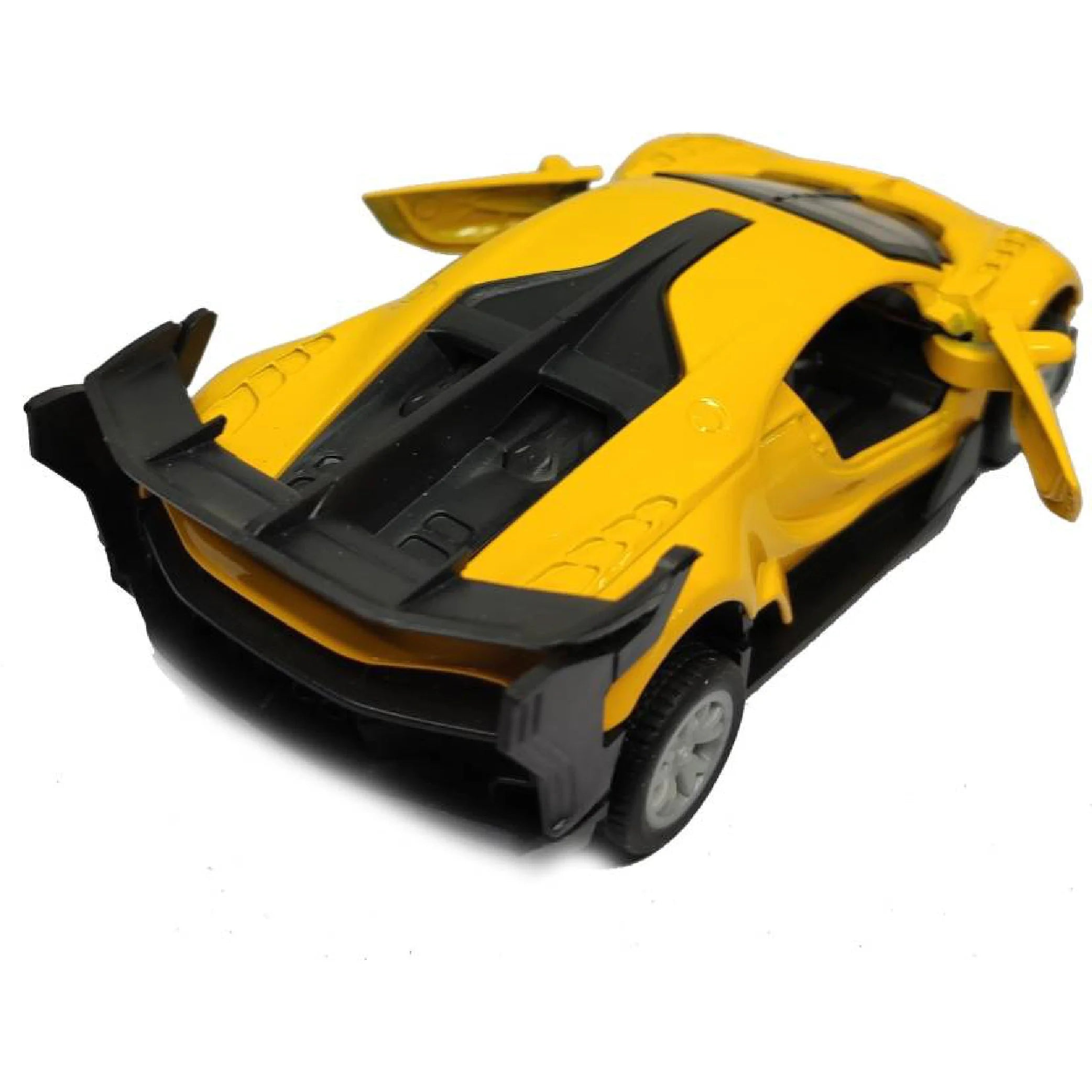 Alloy Pull Back Sport Car - Diecast Metal with Original Sport Car Look!