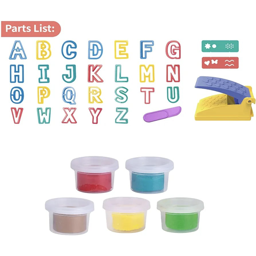 Playdough Letter Learning Tools - Fun & Educational