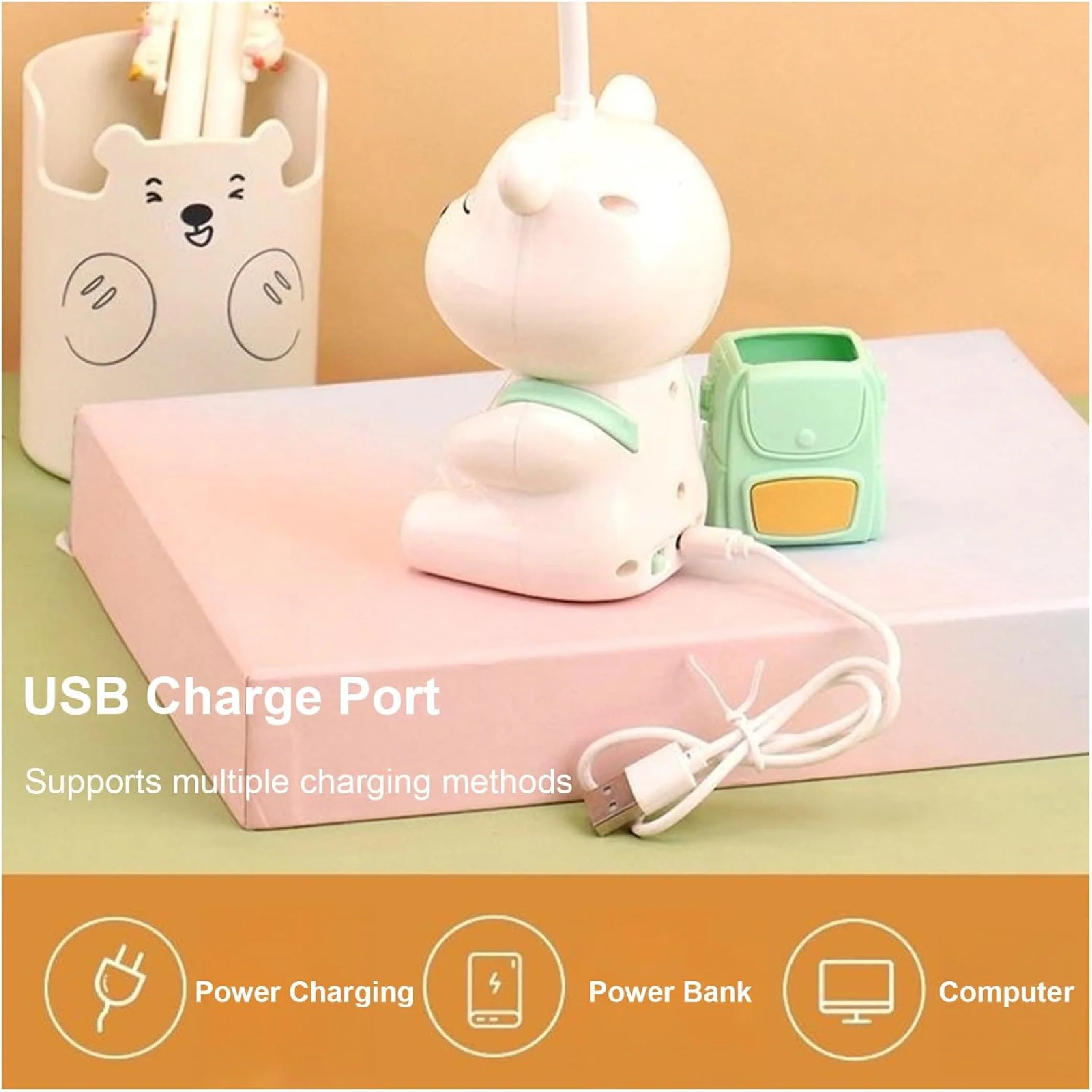 Cartoon Animal LED Night Lamp – Adorable Décor for Any Room!