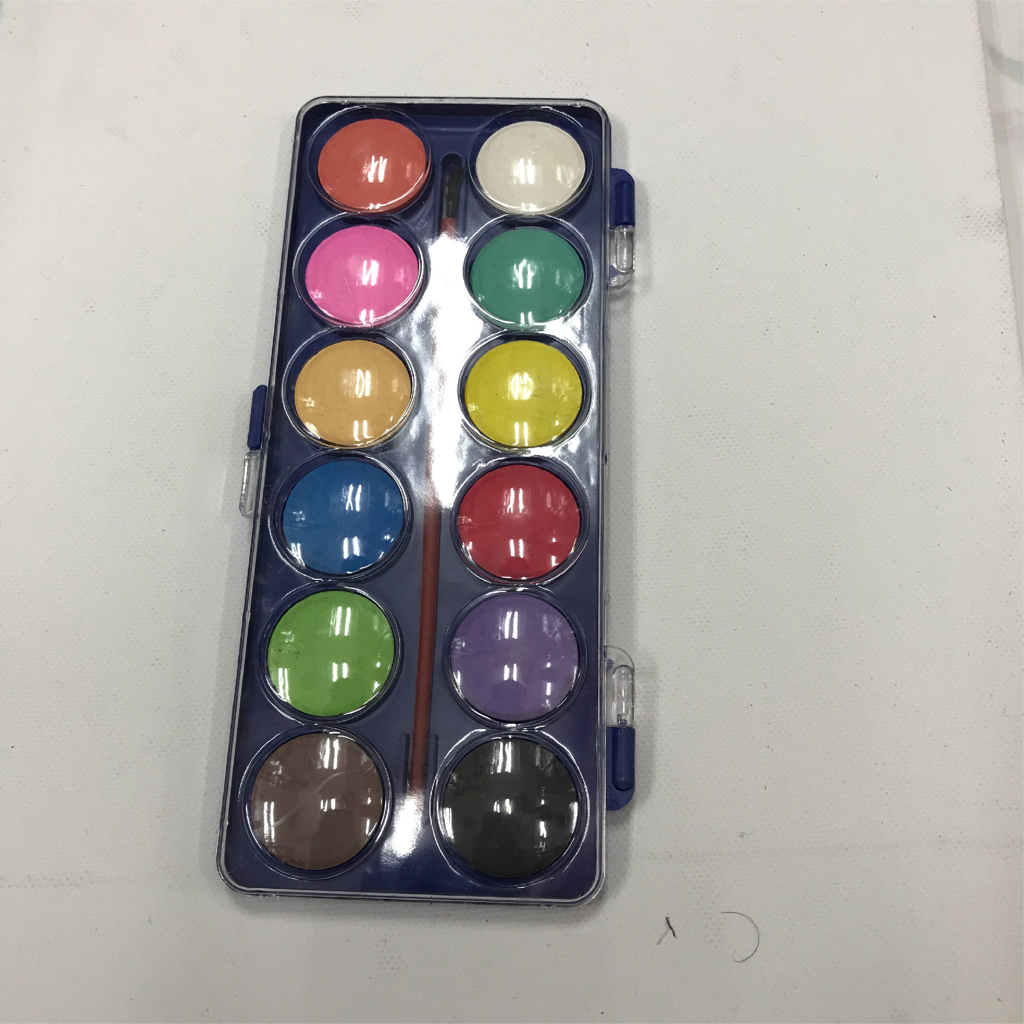 Aqua Line Sharp Colors Paint Box – 12 Watercolor Set