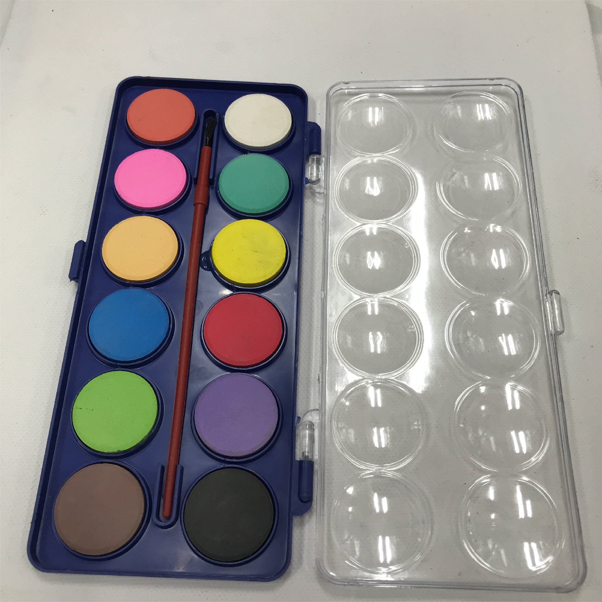 Aqua Line Sharp Colors Paint Box – 12 Watercolor Set