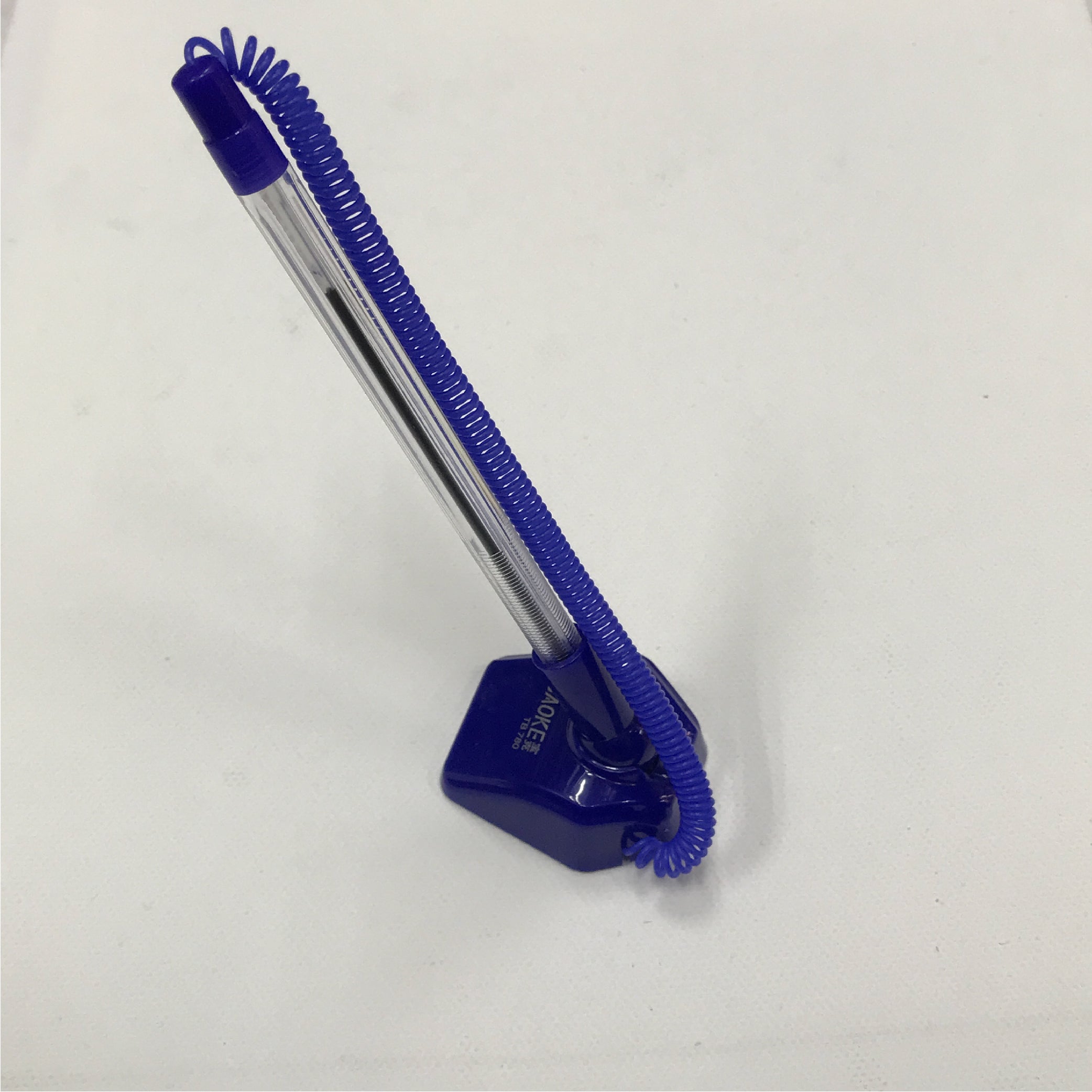 Baoke Desk-Top Ballpoint Pen with Stand - Purple, Convenient and Fun Design