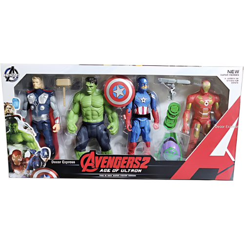 Avengers Endgame Super heroes 4 pcs set toy for kids