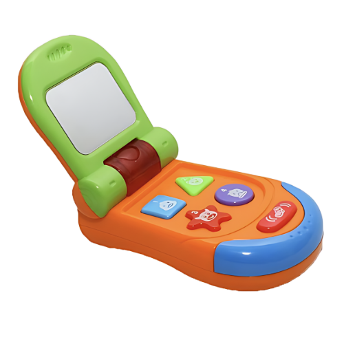 Multicolor Musical Baby Telephone – Interactive Phone Toy for Toddlers