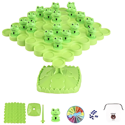 Amamia Balance Frog Game – Multiplayer Battle & Popular Frog Balancing Tree Toy