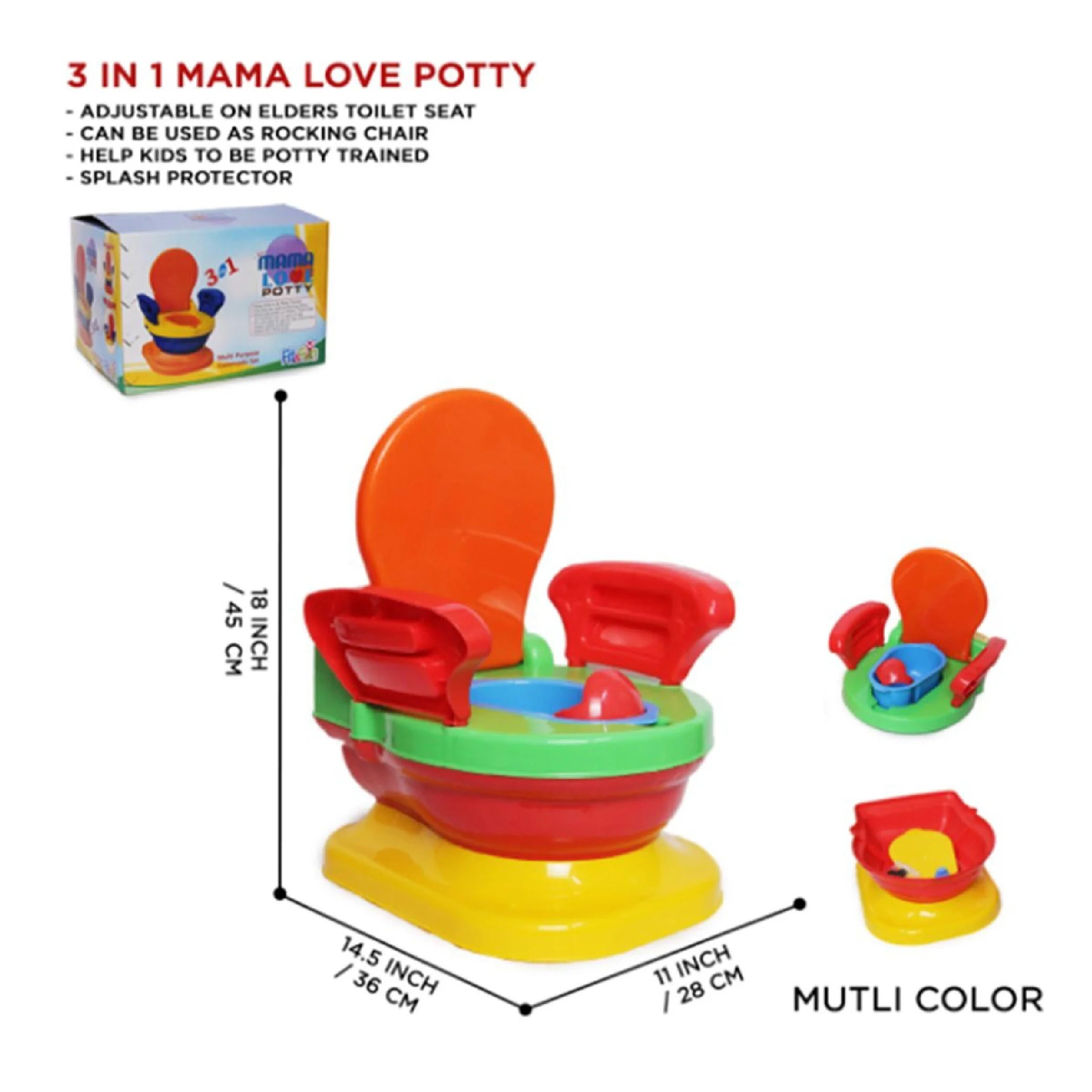 Happy Baby Commode Potty Training Seat