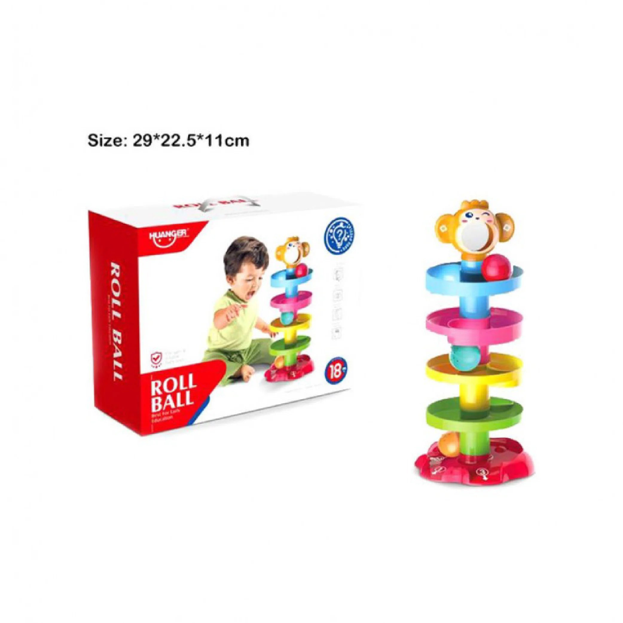 Swirling Ball Drop Tower Toy for Kids