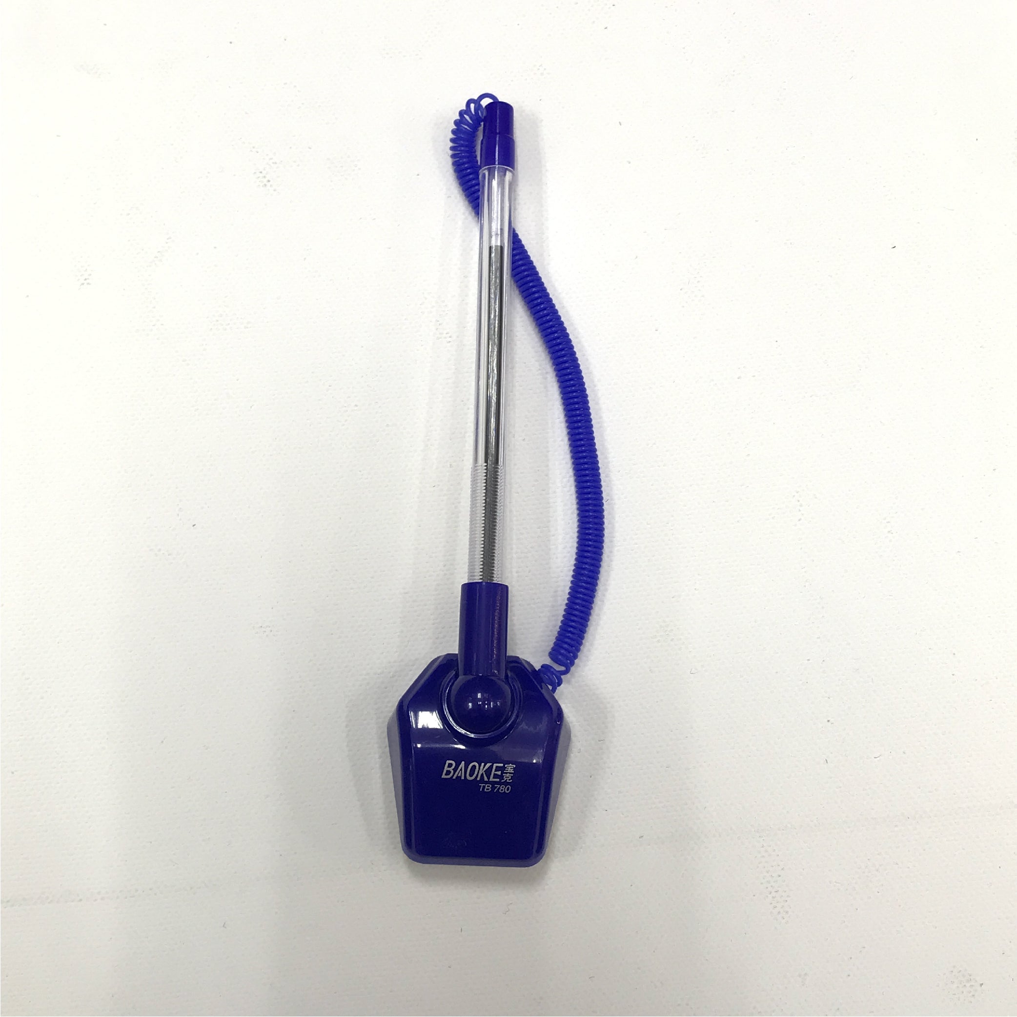 Baoke Desk-Top Ballpoint Pen with Stand - Purple, Convenient and Fun Design