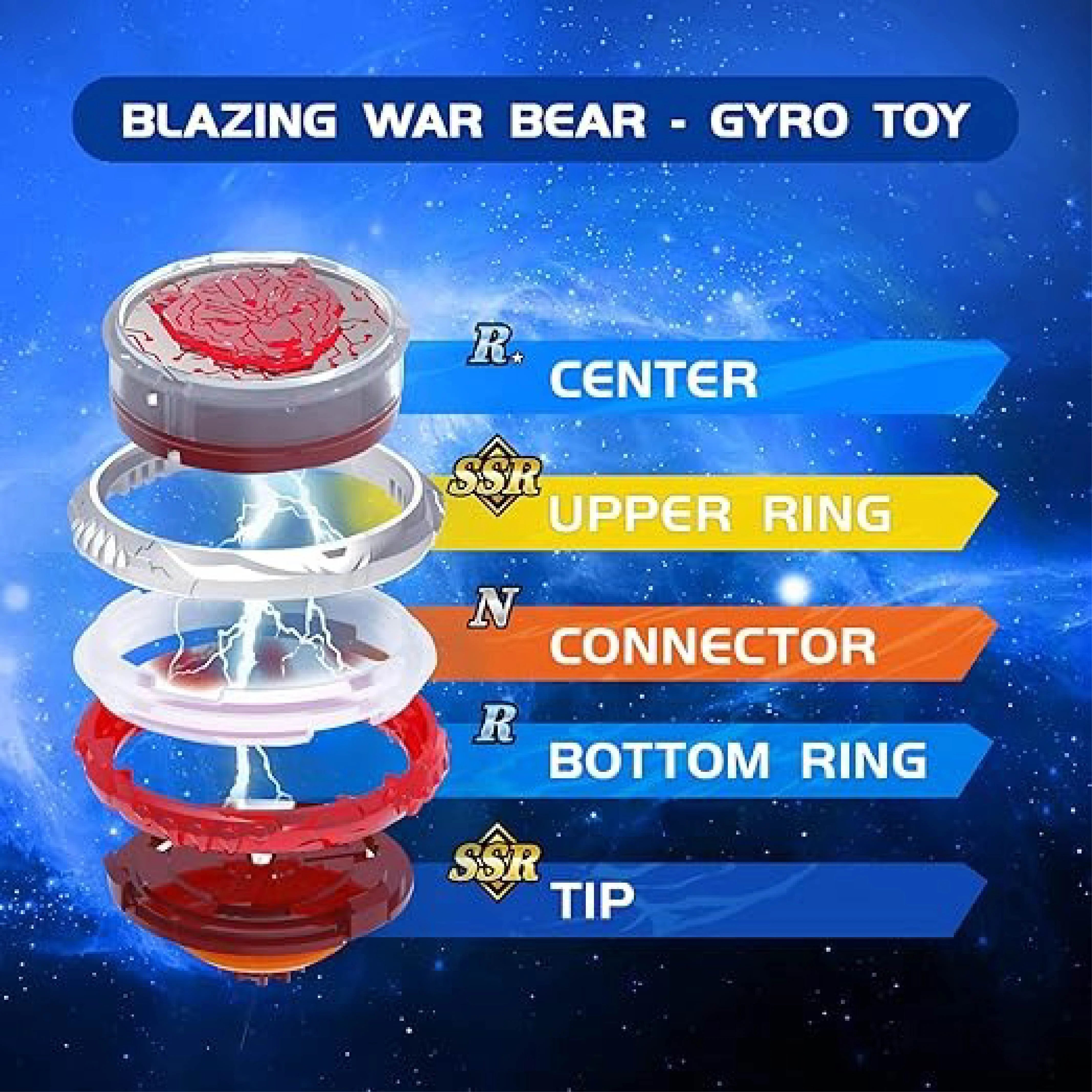 Bay Blade Sword 5962898E-41 with Sword Launcher and Spinning Top