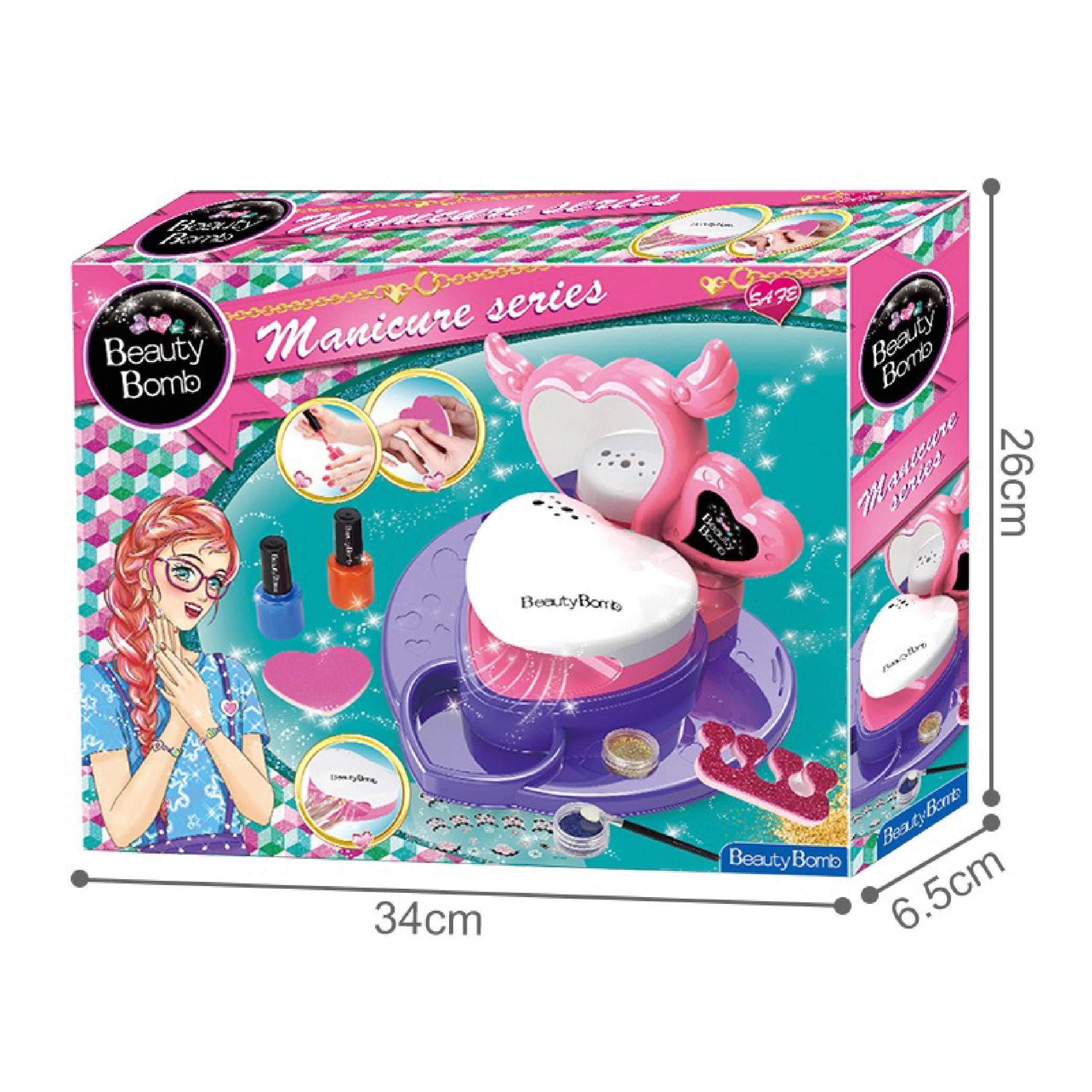 Beauty Bomb Manicure Series Playset for Kids