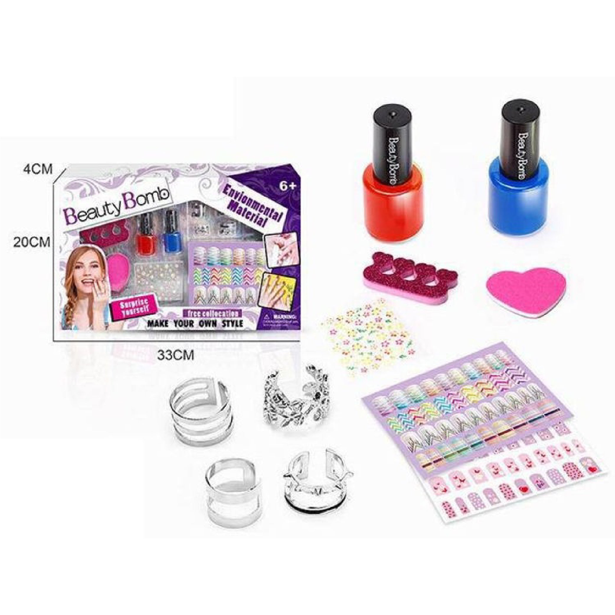 Beauty Bomb - DIY Fashion Style Kit for Kids