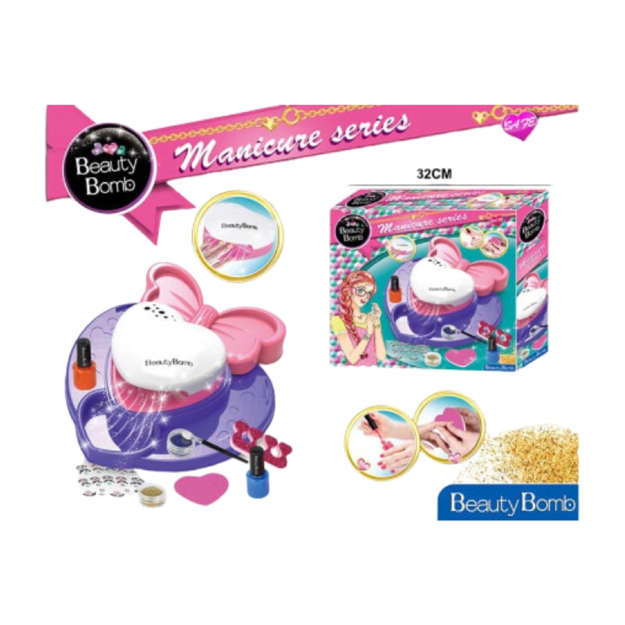 Beauty Bomb Manicure Series Playset for Kids