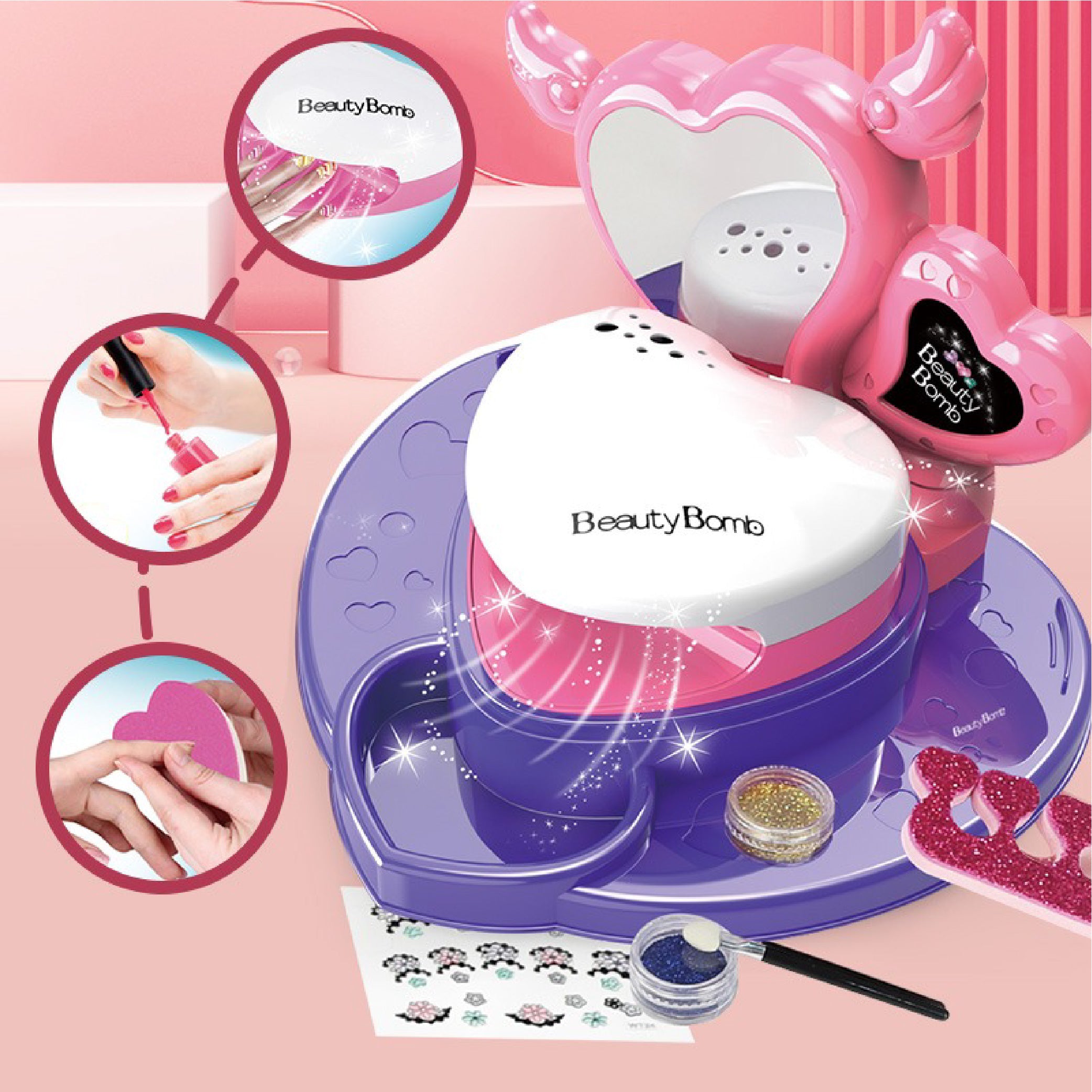 Beauty Bomb Manicure Series Playset for Kids