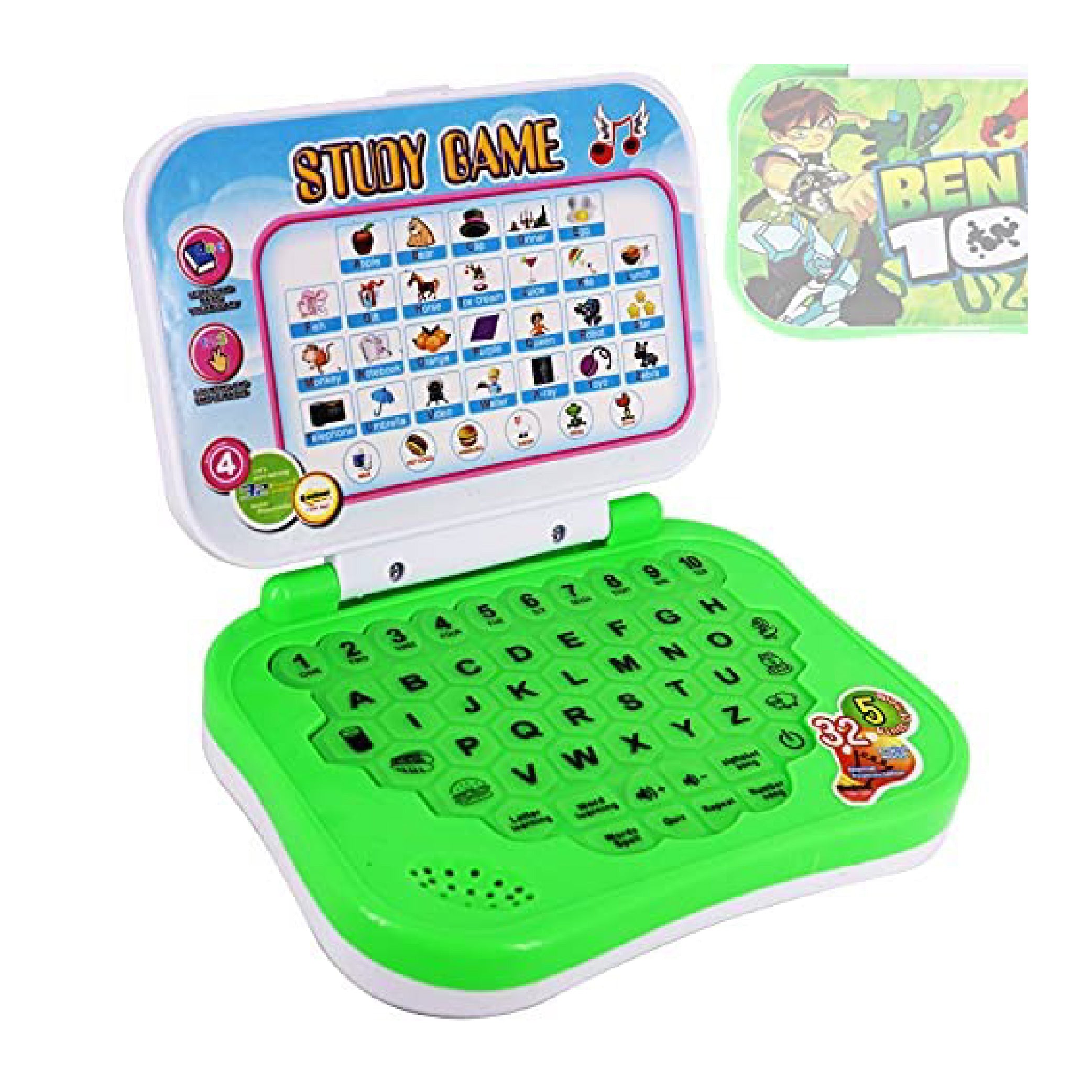 Ben 10 Kids Learning Laptop Computer