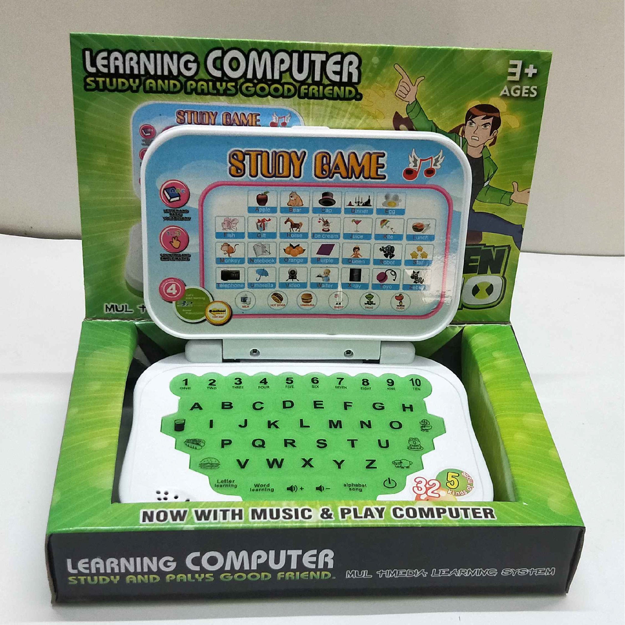 Ben 10 Kids Learning Laptop Computer